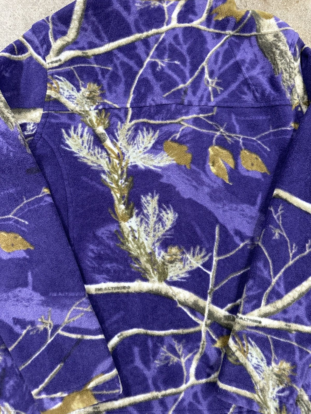 Realtree Crazy Y2K Realtree Camo Purple Fleece Jacket Size M / US 6-8 / IT 42-44 - 6 Thumbnail