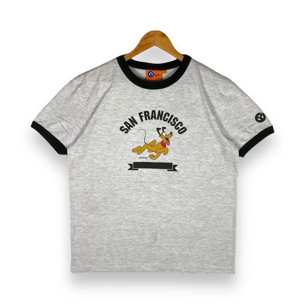 Beams Plus BEAMS DISNEY PLUTO SAN FRANCISCO CARTOON GRAPHIC RINGER TEE Size US L / EU 52-54 / 3 - 1 Thumbnail