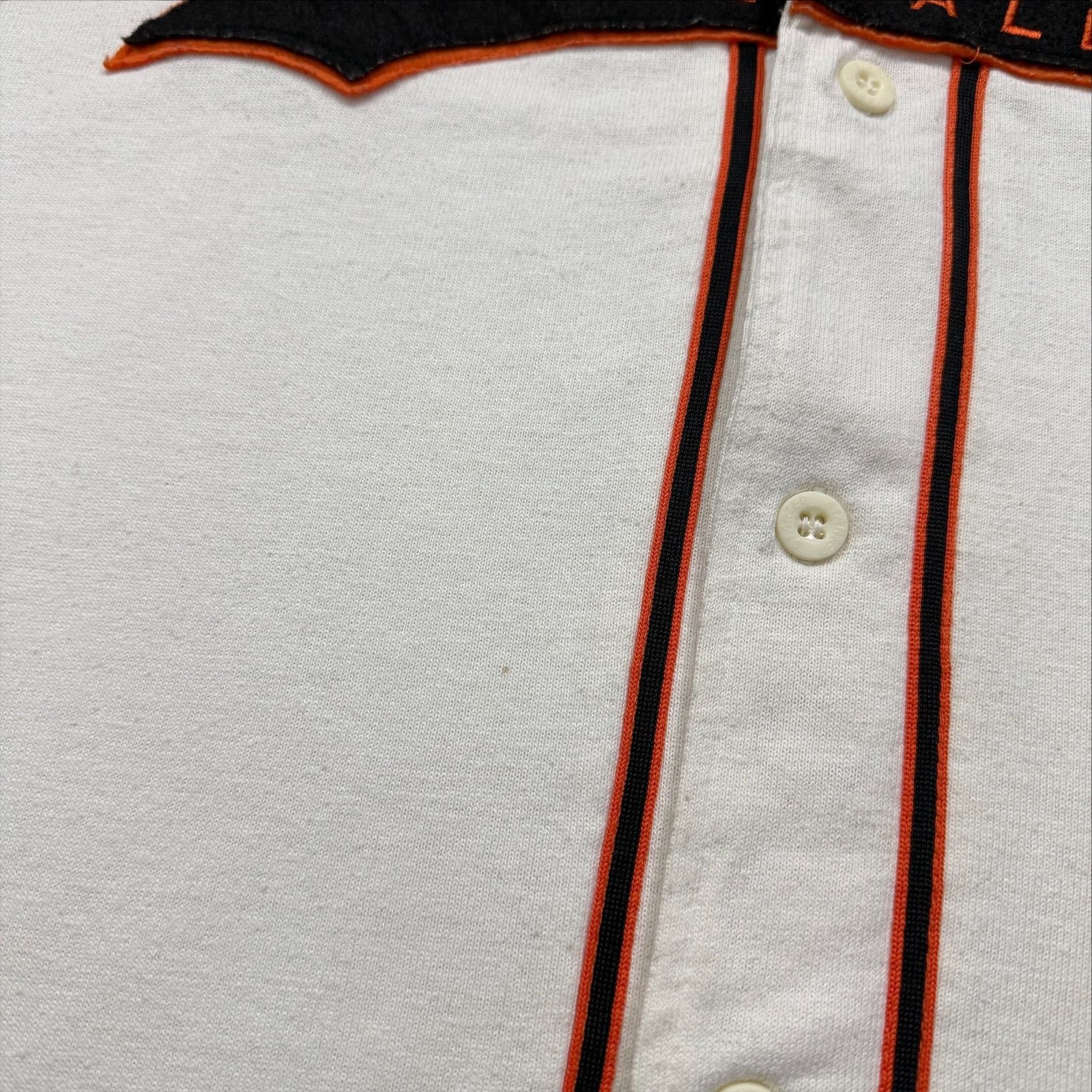 MLB VTG 90s BALTIMORE ORIOLES STARTER SCRIPT LOGO JERSEY Size US L / EU 52-54 / 3 - 4 Thumbnail