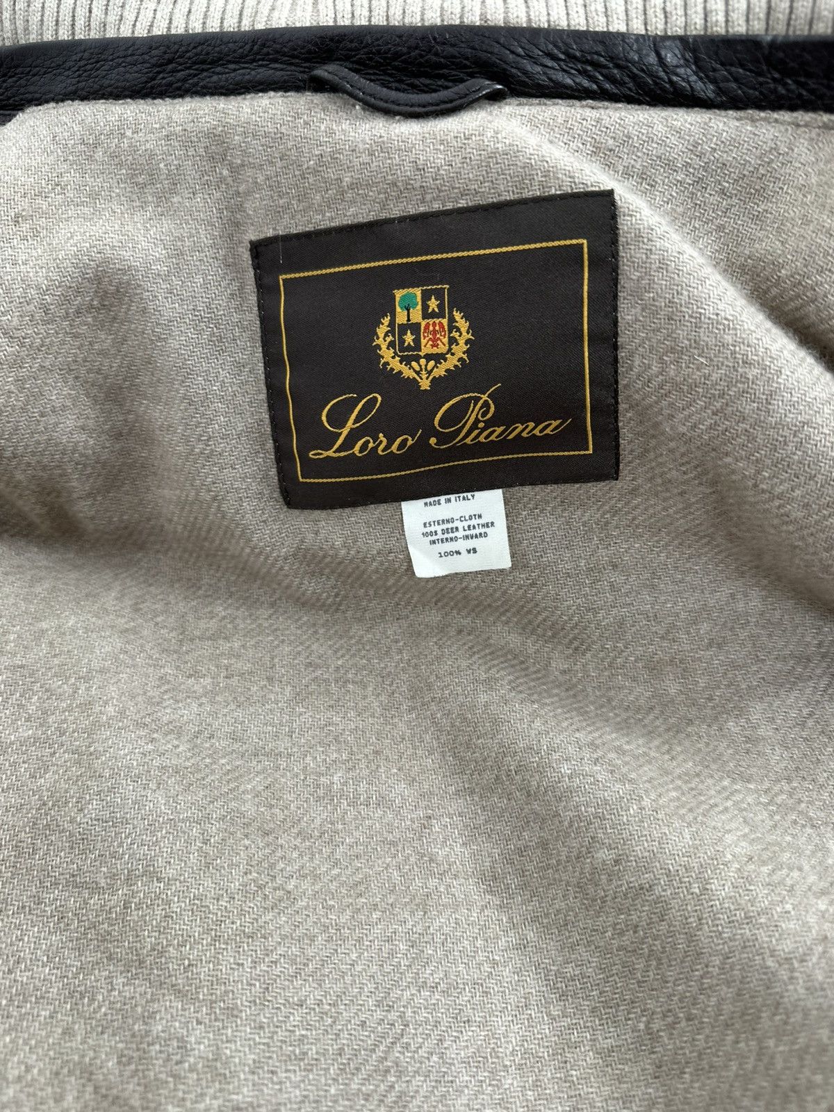 Loro Piana Loro Piana Leather Cashmere Coat Jacket Size US XXL / EU 58 / 5 - 8 Thumbnail