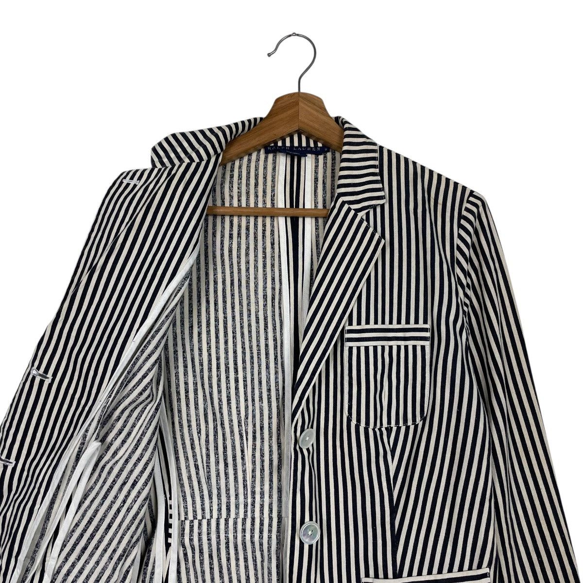Ralph Lauren Vtg Ralph Lauren Hickory Women Crop Jacket Size M / US 6-8 / IT 42-44 - 11 Thumbnail