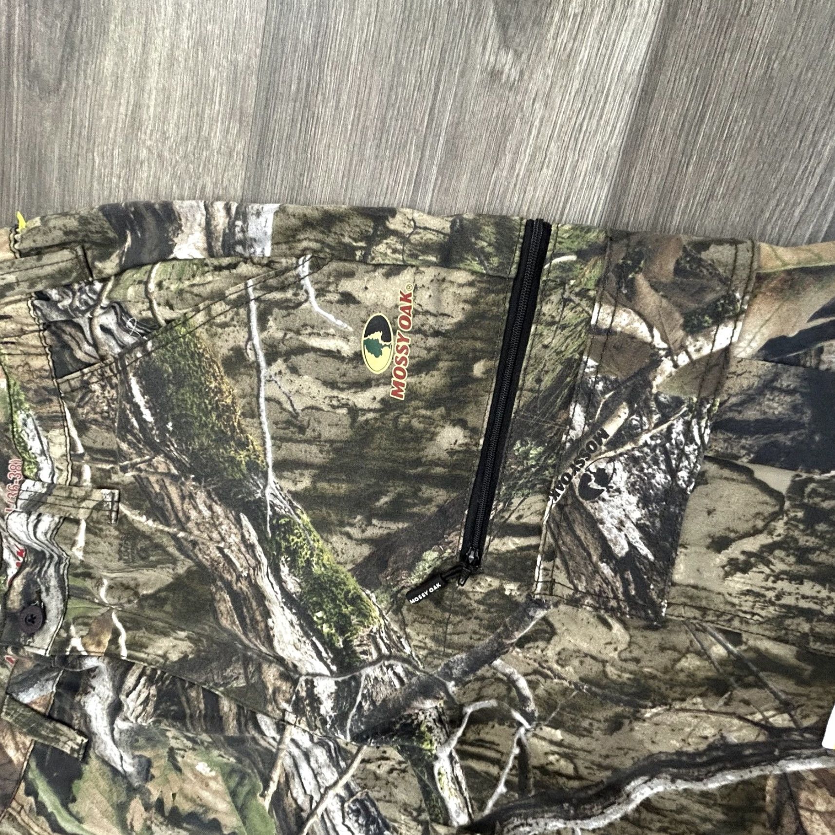 Vintage VINTAGE Mossy Oak Cargo Pants Mens Large 38x32 Camouflage Green Baggy 90s Grunge Y2K Outdoors Men Size US 38 / EU 54 - 3 Thumbnail