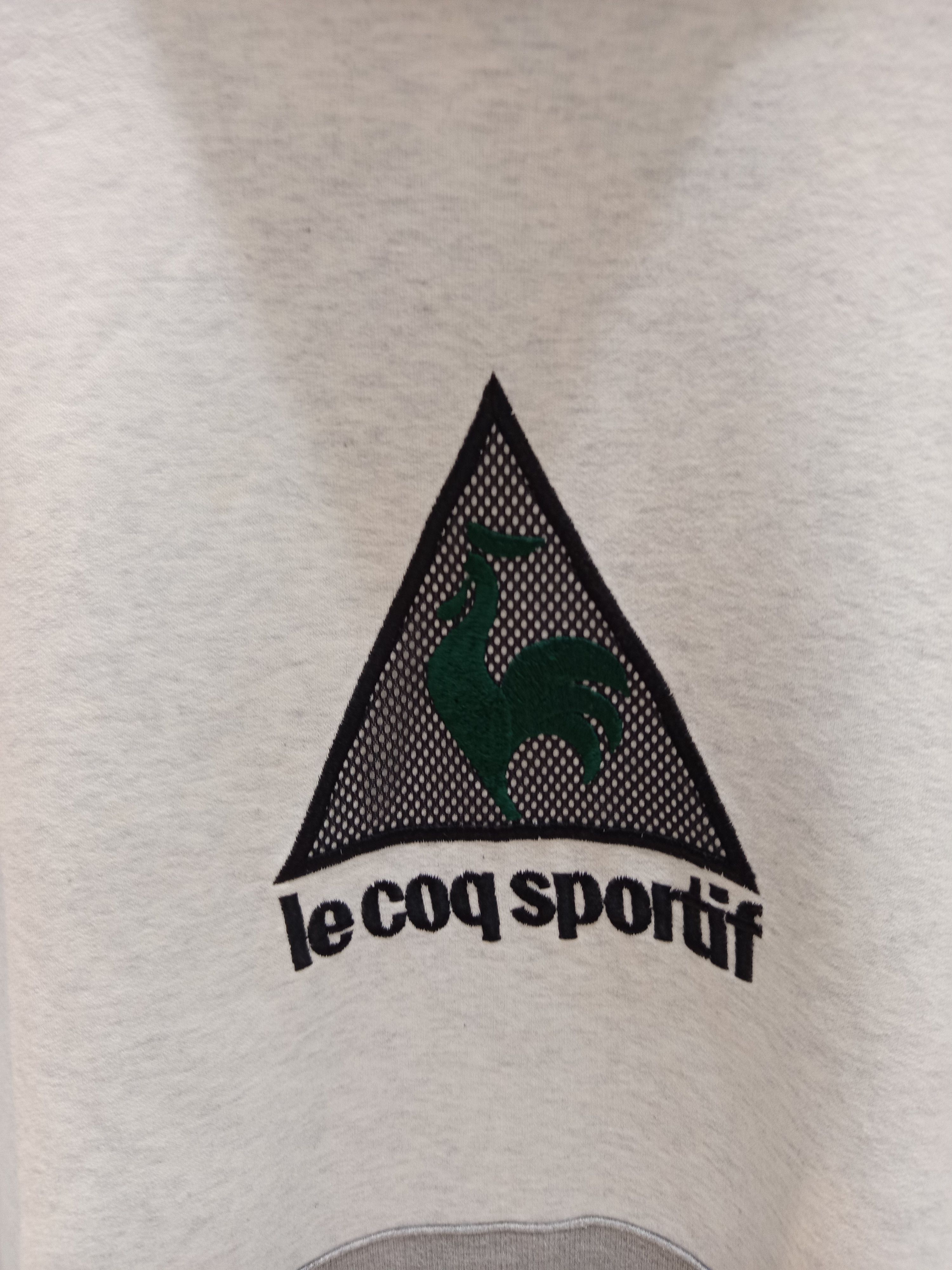 Le Coq Sportif Le Coq Sportif Japan Made Color Block Mock Neck Sweatshirt Size US L / EU 52-54 / 3 - 5 Thumbnail