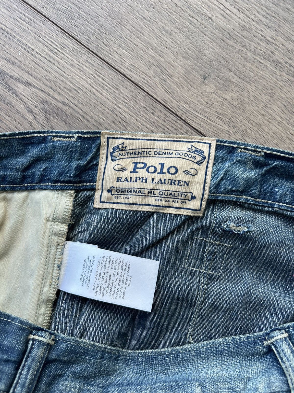 Polo Ralph Lauren Polo Ralph Lauren Relaxed Fit Distressed Carpenter Pants Size US 36 / EU 52 - 18 Thumbnail