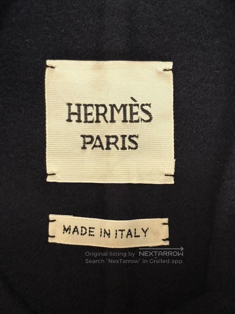 Hermes Hermes White Cashmere Overcoat Size XXS / US 00 / IT 34 - 6 Thumbnail