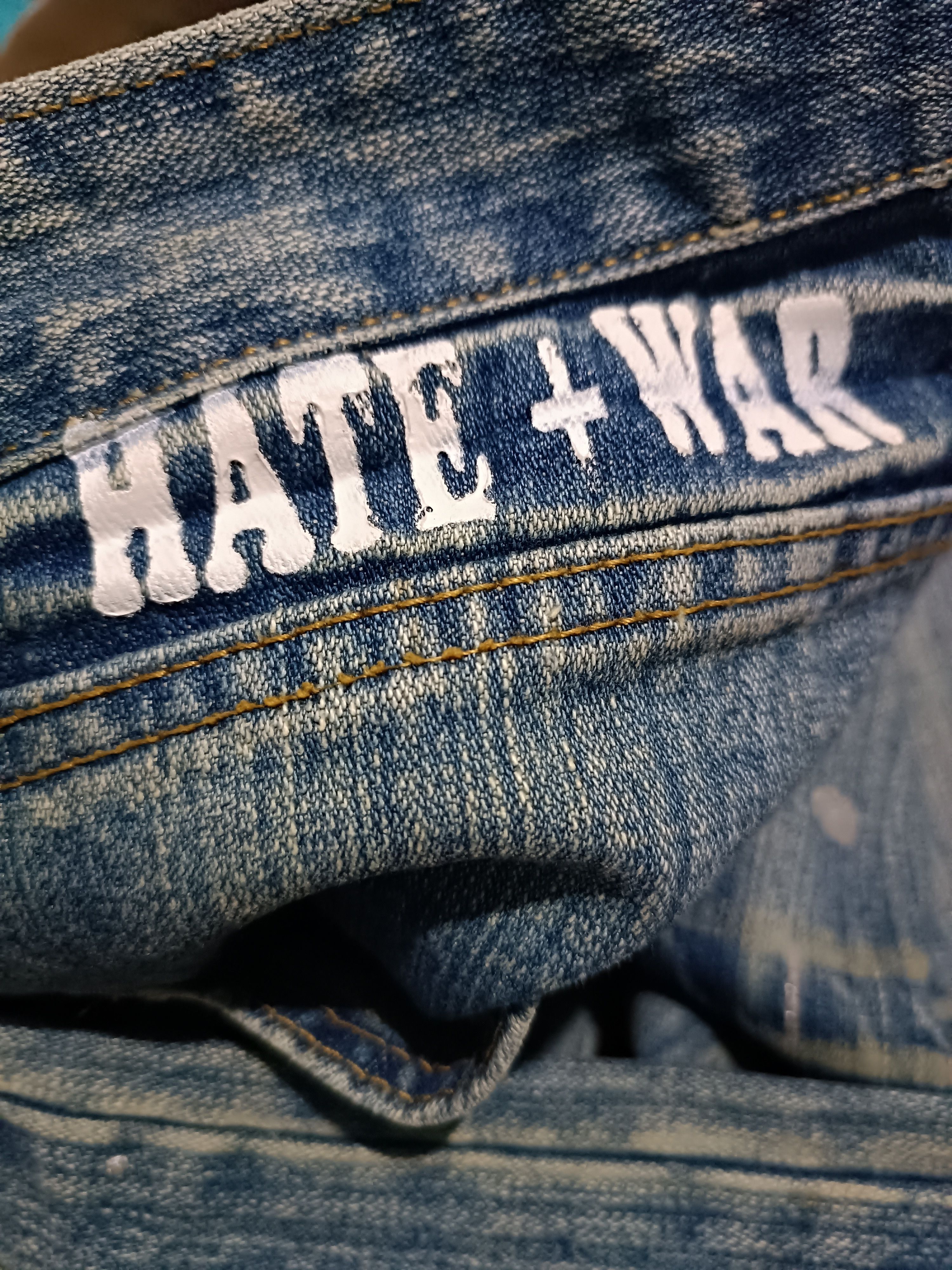 Japanese Brand × Vintage Vintage Ripped Jeans Size US 30 / EU 46 - 7 Thumbnail