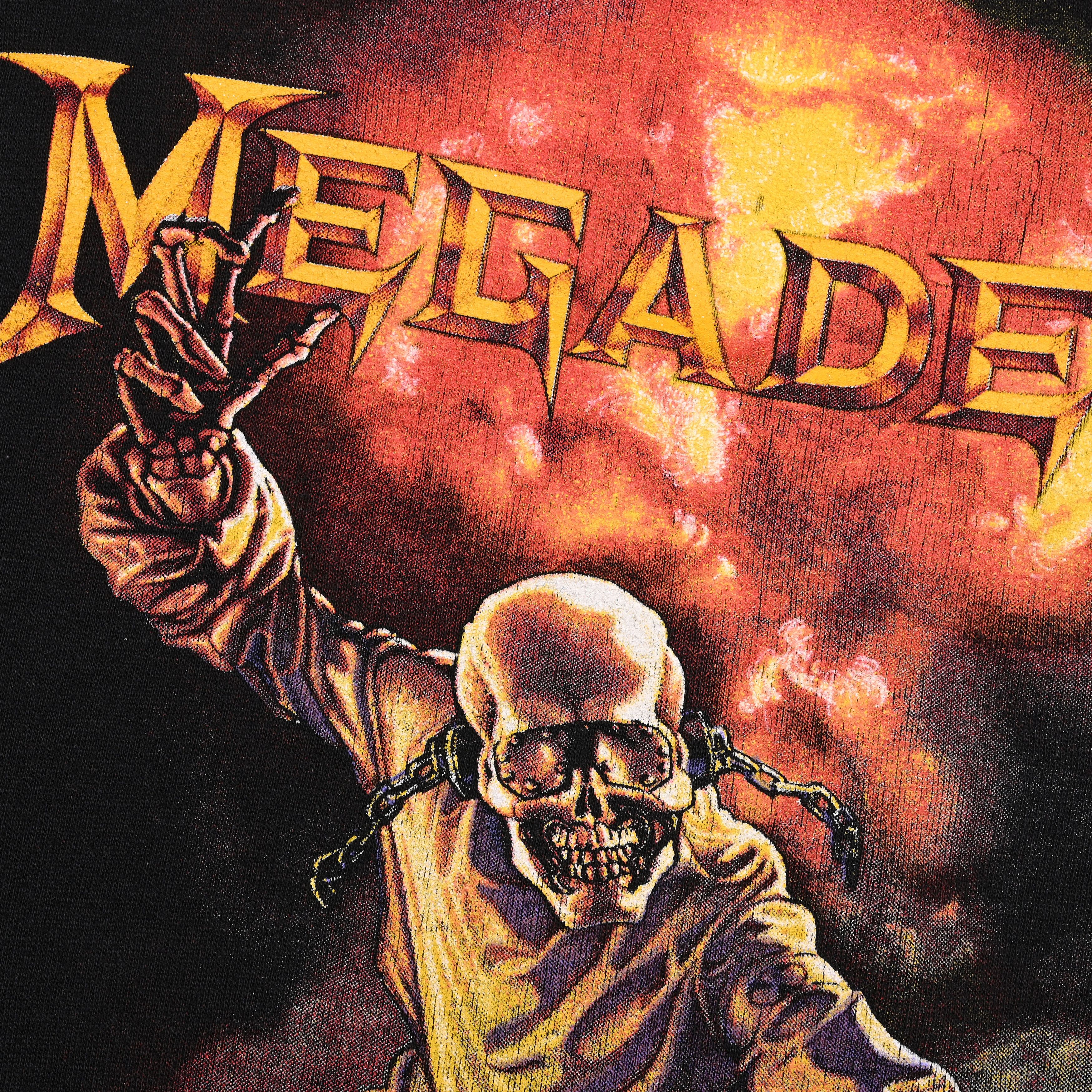 Megadeth × Vintage Vintage Megadeth 1987 Sweatshirt Size US L / EU 52-54 / 3 - 2 Thumbnail