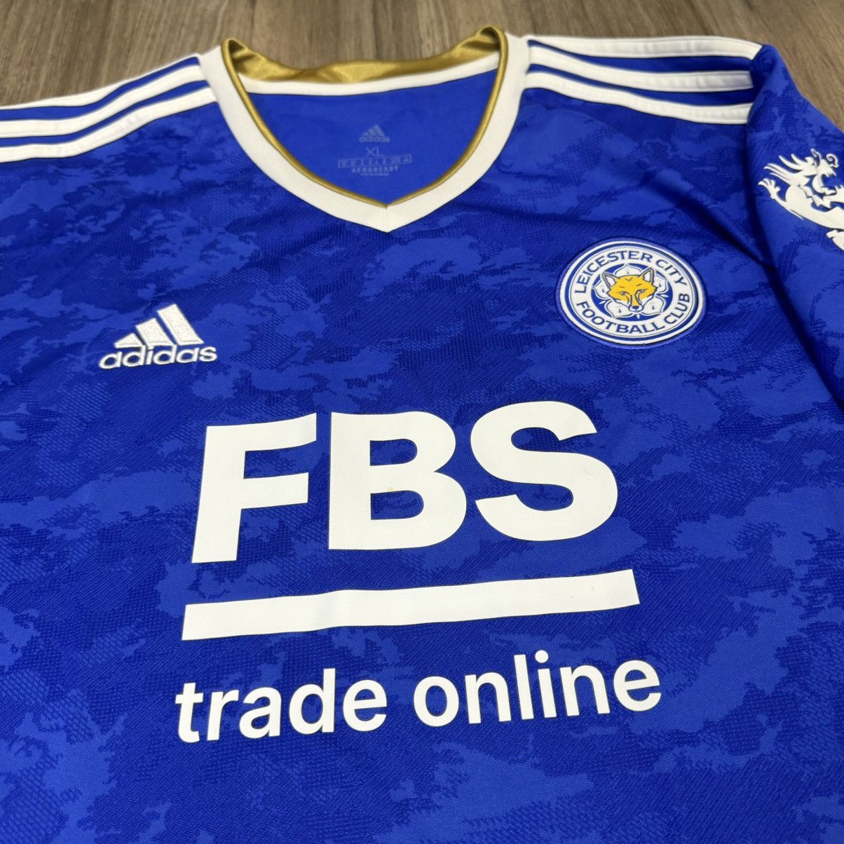 Adidas Leicester City 21/22 home shirt #7 Barnes Size US XL / EU 56 / 4 - 3 Thumbnail