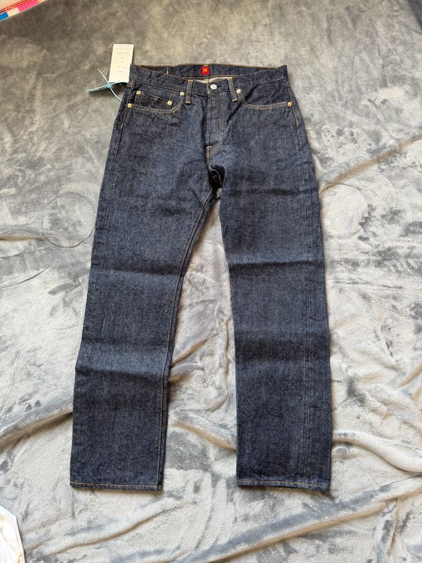 RESOLUTE RESOLUTE 710 Retro Slim Straight Jeans Size US 34 / EU 50 - 1 Thumbnail