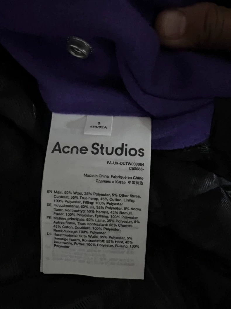 Acne Studios Acne studios Baseball padded jacket 2502-Nextarrow Size US S / EU 44-46 / 1 - 6 Thumbnail