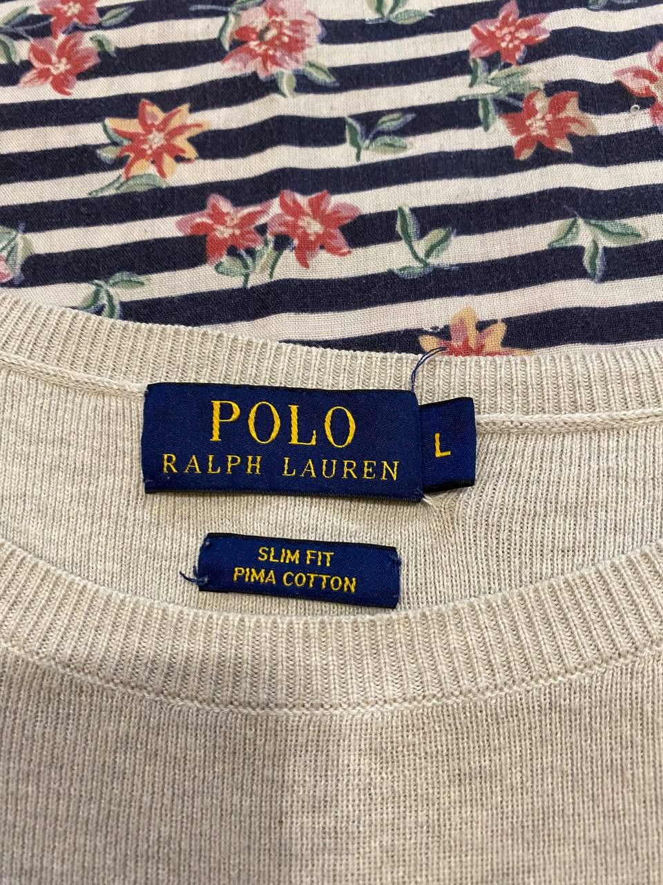 Polo Ralph Lauren Vintage Polo Ralph Lauren Slim Fit Embroidered Logo Size L Size US L / EU 52-54 / 3 - 2 Thumbnail