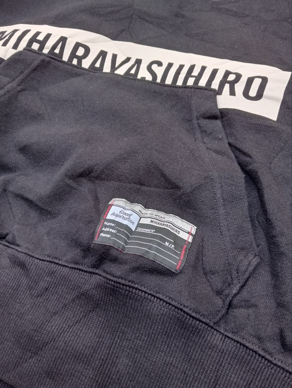 GU × Maison MIHARA YASUHIRO Miharayasuhiro X Gu Japan Spellout Hoodie Size US S / EU 44-46 / 1 - 4 Thumbnail