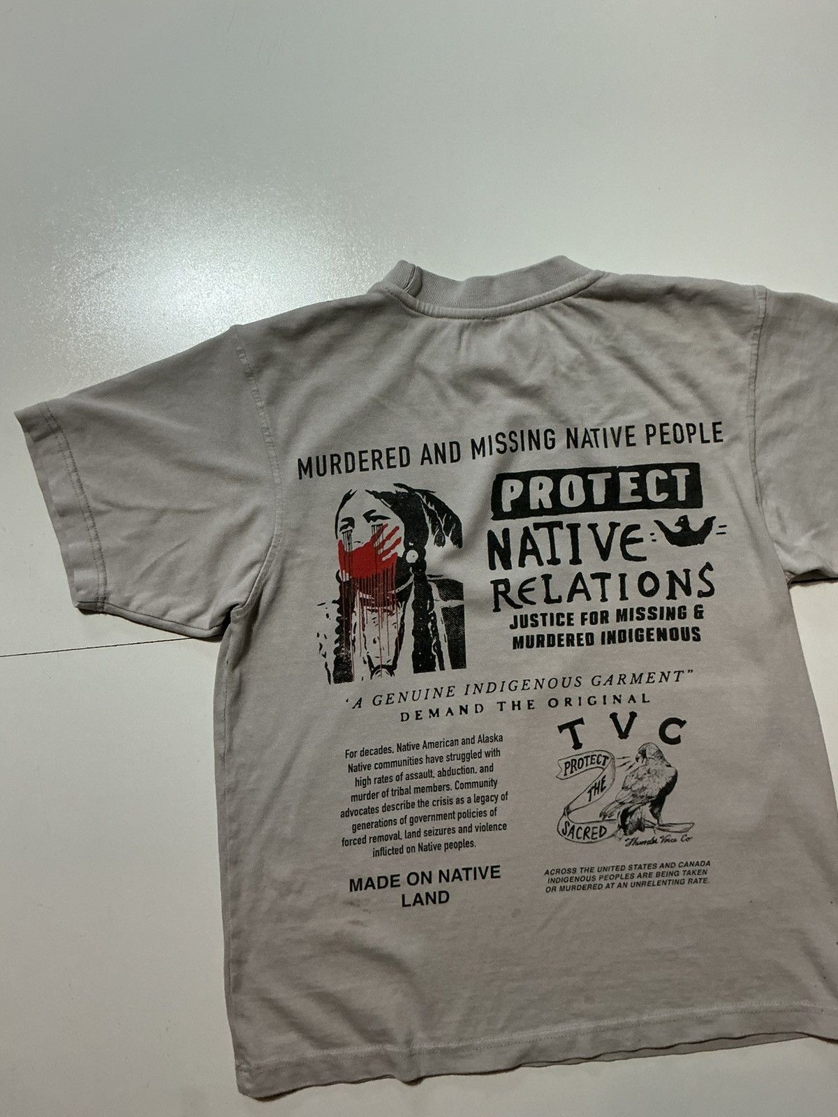 Other TVC Thunder Voice Protect Native Relations Boxy T-Shirt Size US S / EU 44-46 / 1 - 4 Thumbnail
