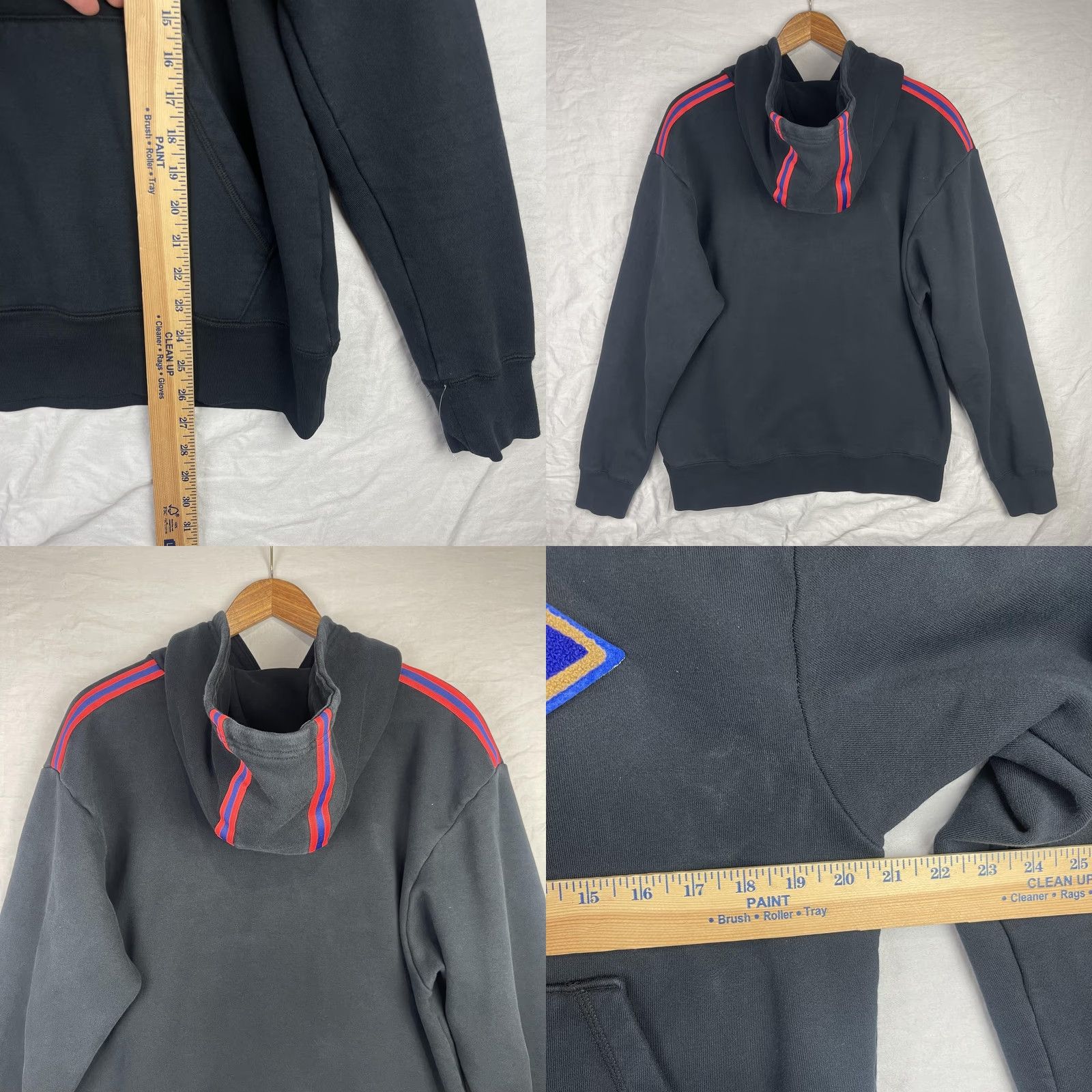 Jordan Brand Air Jordan Hoodie Mens Medium Black DNA Chenille Logo Sweatshirt CK9519-010 Nike Size US M / EU 48-50 / 2 - 8 Thumbnail
