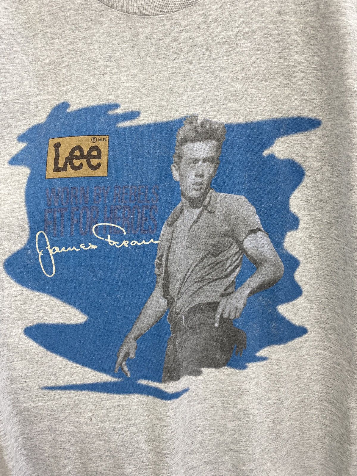 Lee × Vintage Vintage 80s Lee James Dean promo retro t-shirt rare hype Y2K Size US XL / EU 56 / 4 - 4 Thumbnail