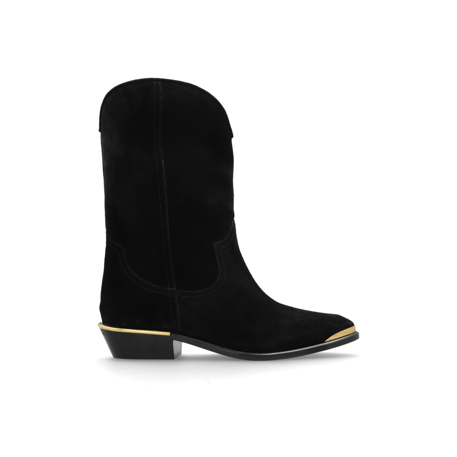 ISABEL MARANT Elbana Black Suede Ankle Boots New & Authentic