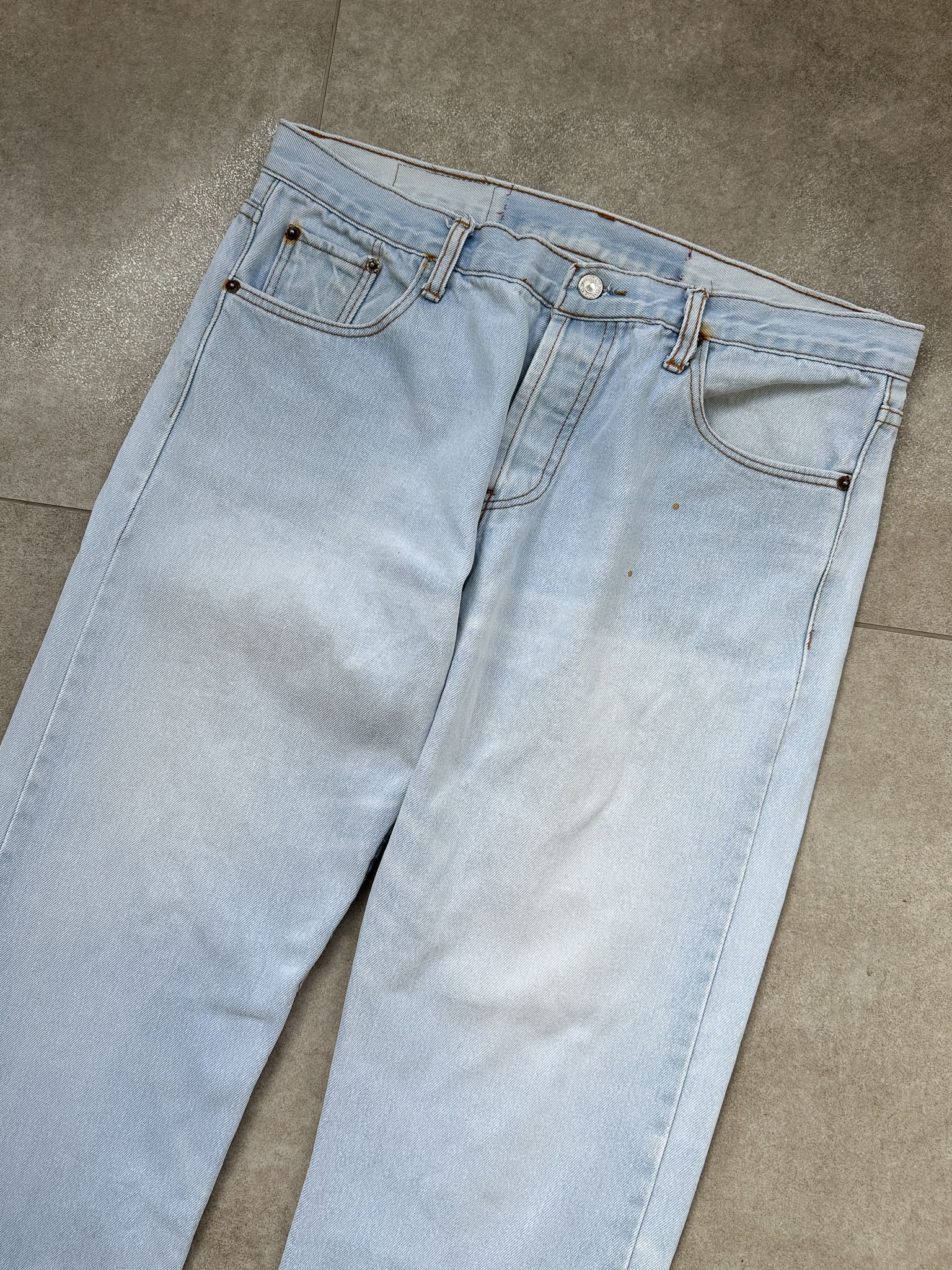 Levi's Vintage Levis 501 Blue Denim Jeans Size US 36 / EU 52 - 4 Thumbnail