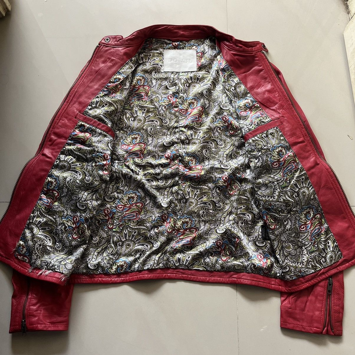 Japanese Brand DOWBL leather jacket Size US S / EU 44-46 / 1 - 6 Thumbnail