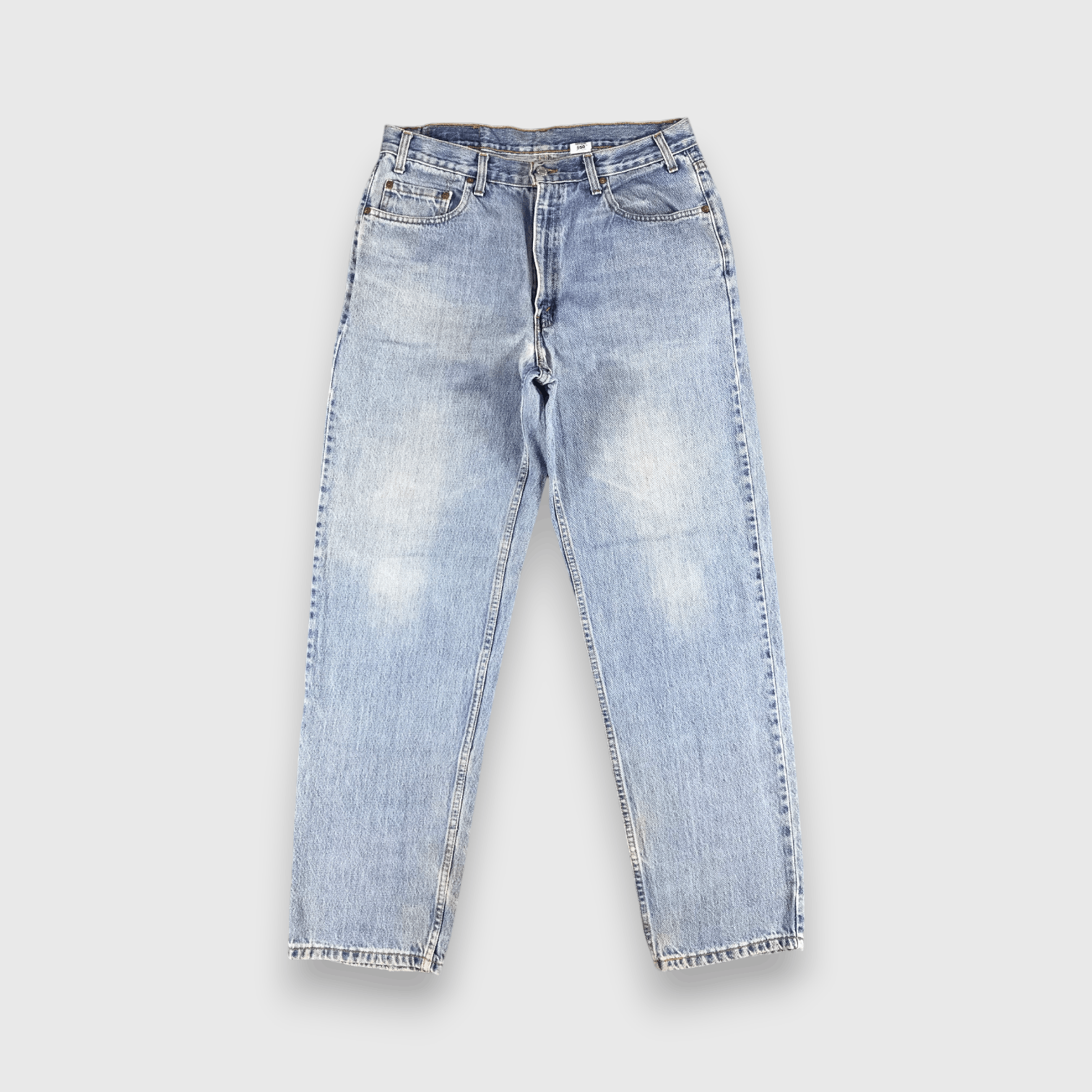 Levi's Vintage 90s Light Wash Levis 550 Jeans-J2190 Size US 33 - 1 Thumbnail