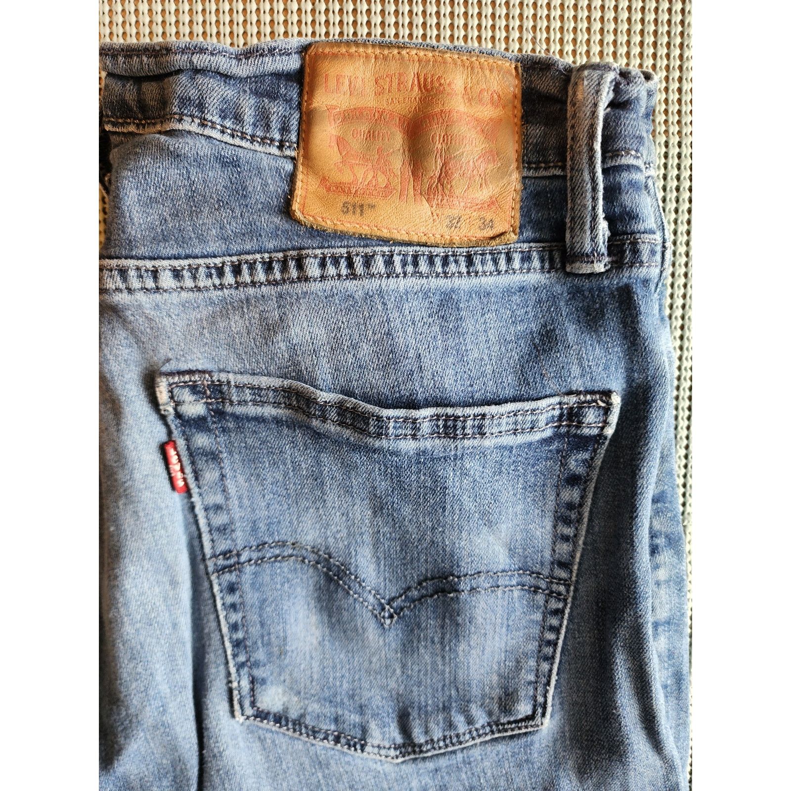 Levi's Levi's 511 Men's 32X34 Blue Jeans Blemished Size US 32 / EU 48 - 6 Thumbnail