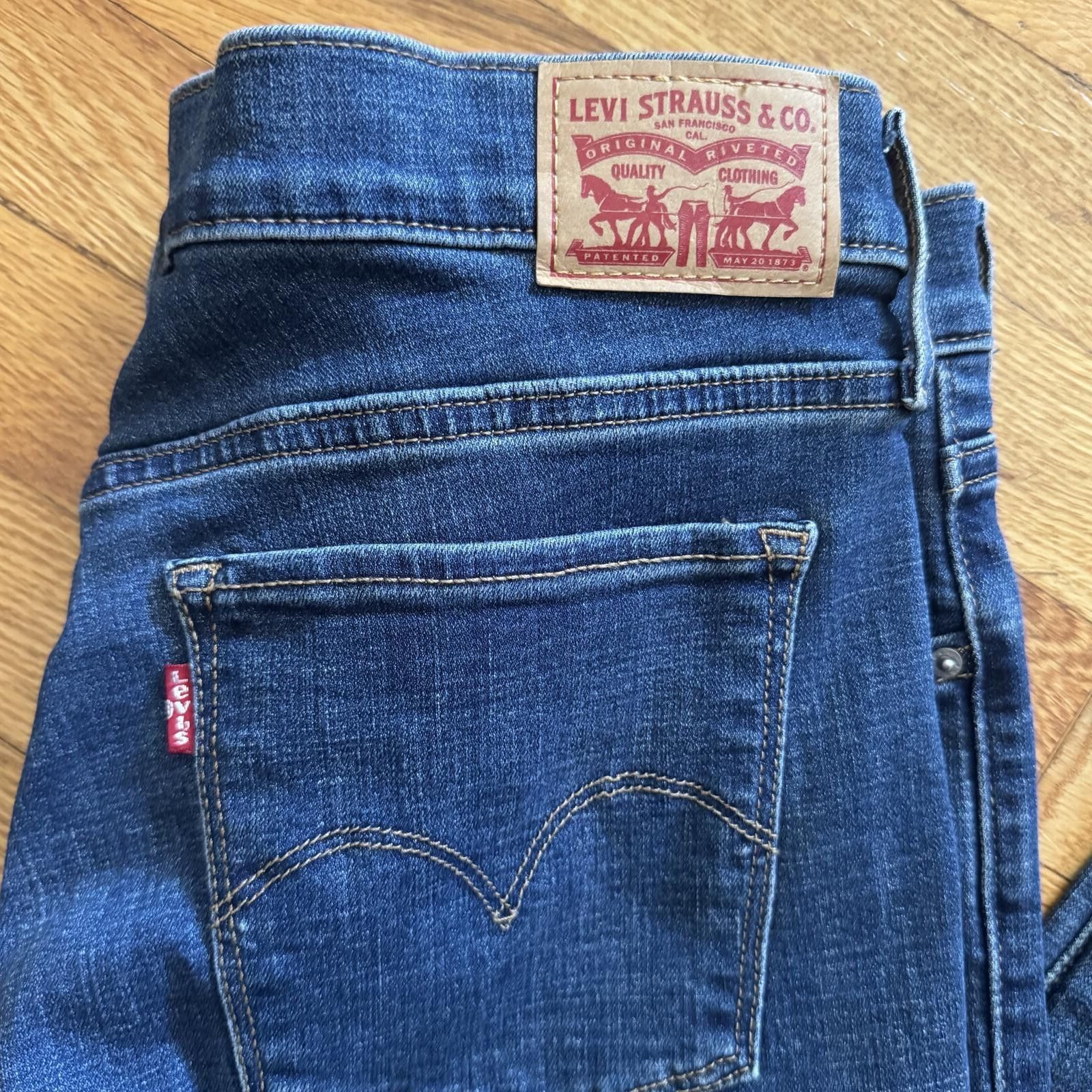 Levi's Levi's 311 Shaping Skinny Jeans Size 31x30 Size 31" - 2 Thumbnail