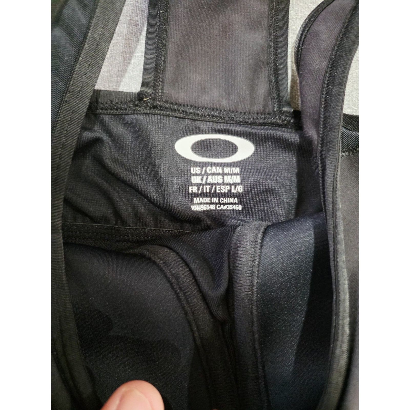 Oakley Oakley NWT Top Womens Lg Black Power Scoop Neck Racerback Size M / US 6-8 / IT 42-44 - 6 Thumbnail