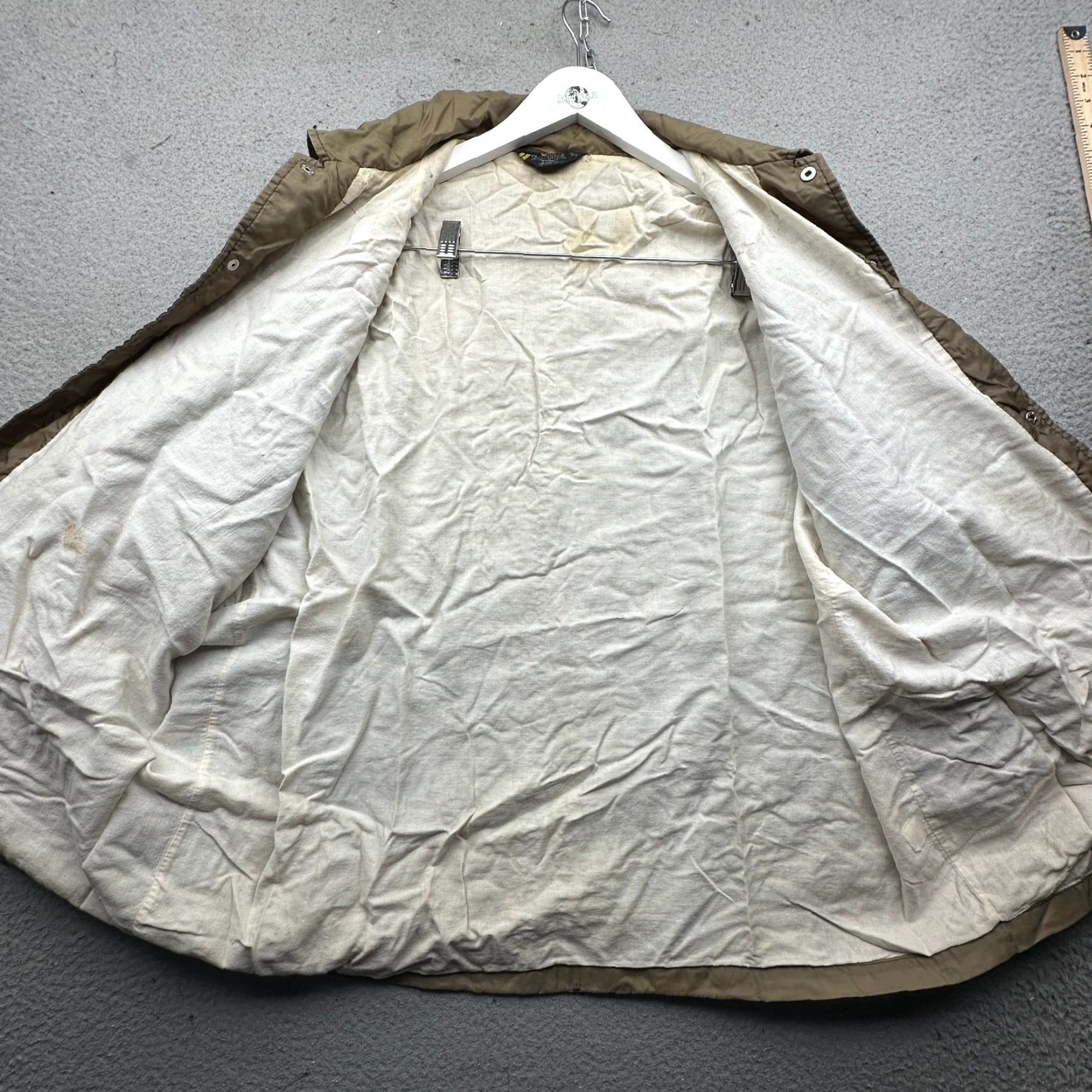 Sears VINTAGE Sears Coaches Jacket Snap Button Lined Windbreaker Men 2XL Brown Lined 70s 80s Size US XXL / EU 58 / 5 - 4 Thumbnail