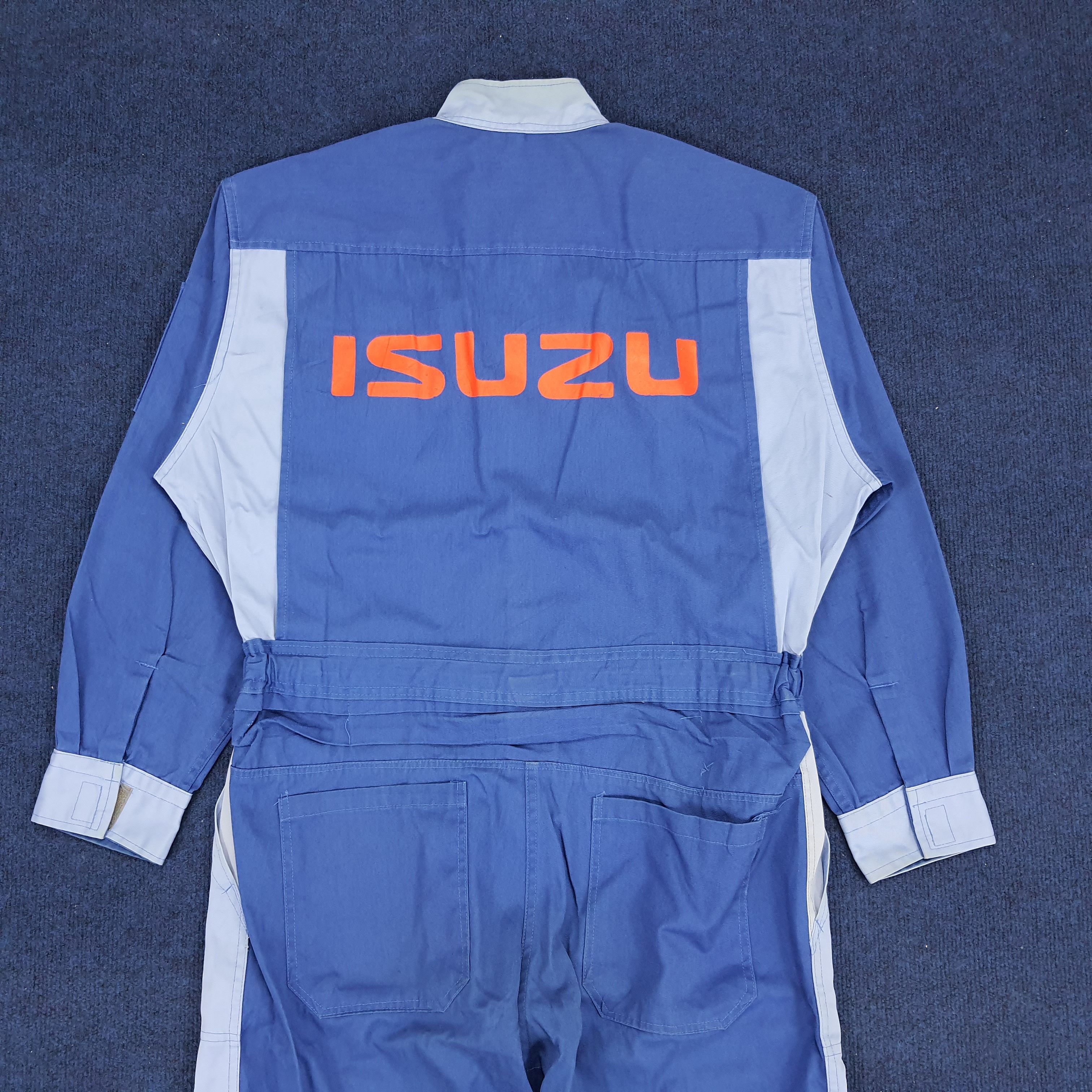 Japanese Brand × Vintage Vintage ISUZU Japanese Brand Motorsports Coverall Size US L / EU 52-54 / 3 - 2 Thumbnail