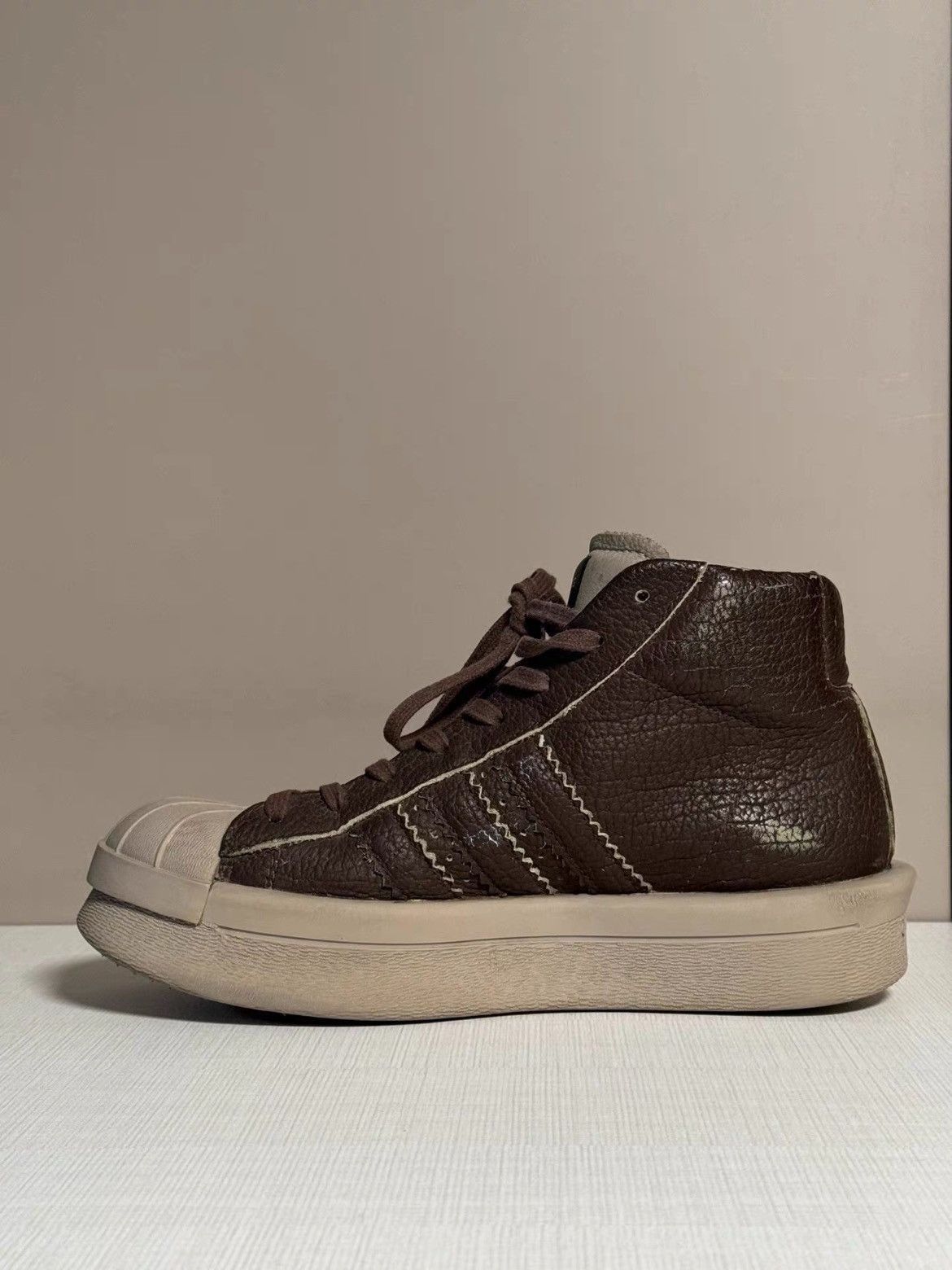 Adidas × Rick Owens Sz 7.5 Rick Owens x Adidas Shell Front Sneaker Mojos918918 Size US 7.5 / EU 40-41 - 6 Thumbnail