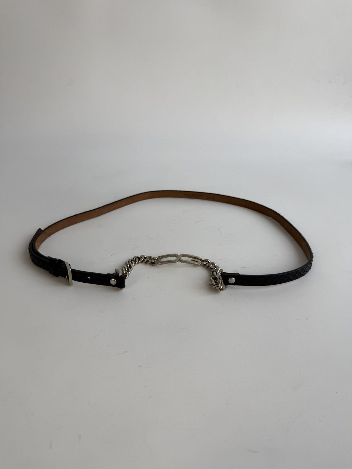 Dolce & Gabbana Dolce & Gabbana archive DG buckle chain belt Size ONE SIZE - 13 Thumbnail