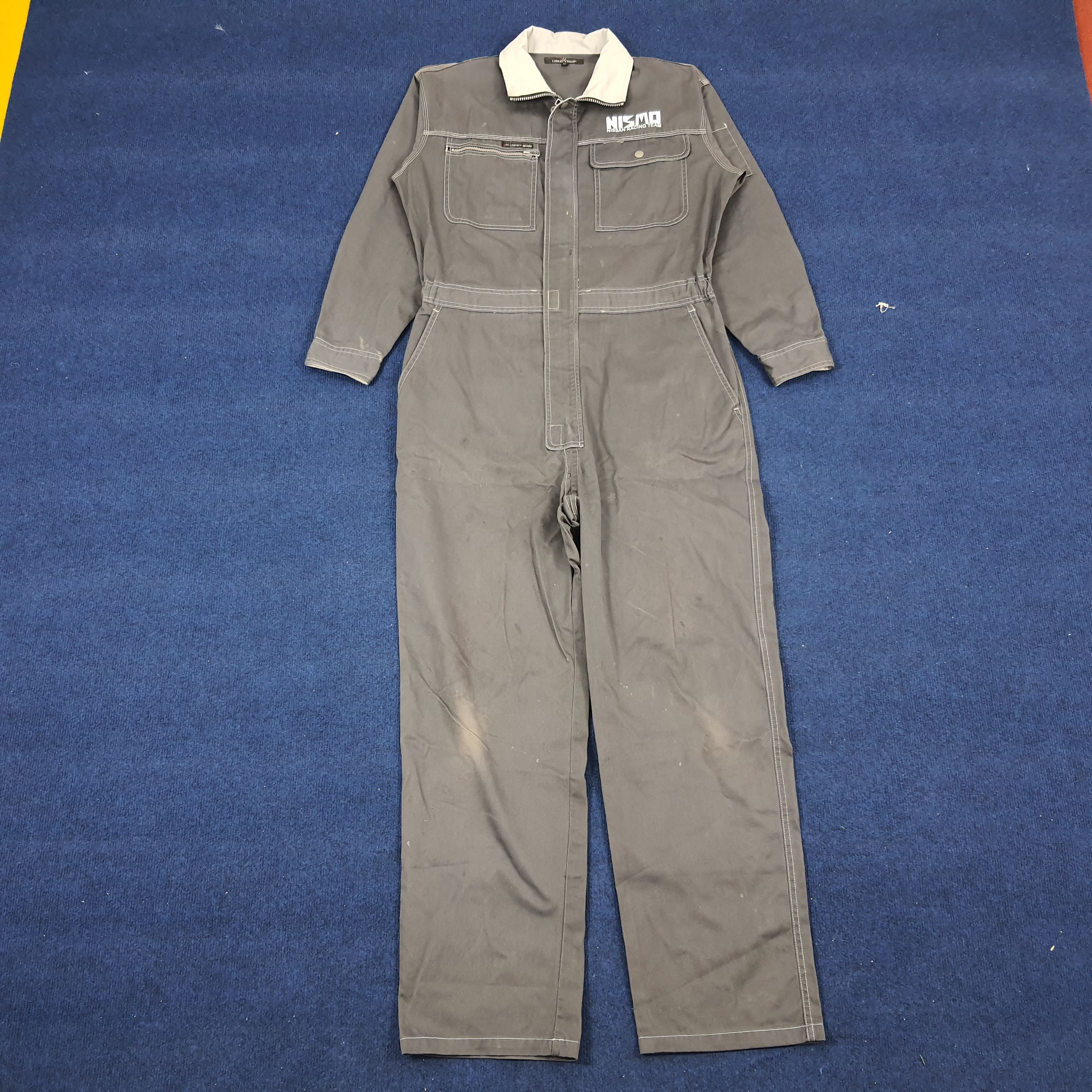 Japanese Brand × Vintage Vintage NISMO Nissan Racing Team Japan Motorsports Coverall Size US L / EU 52-54 / 3 - 4 Thumbnail