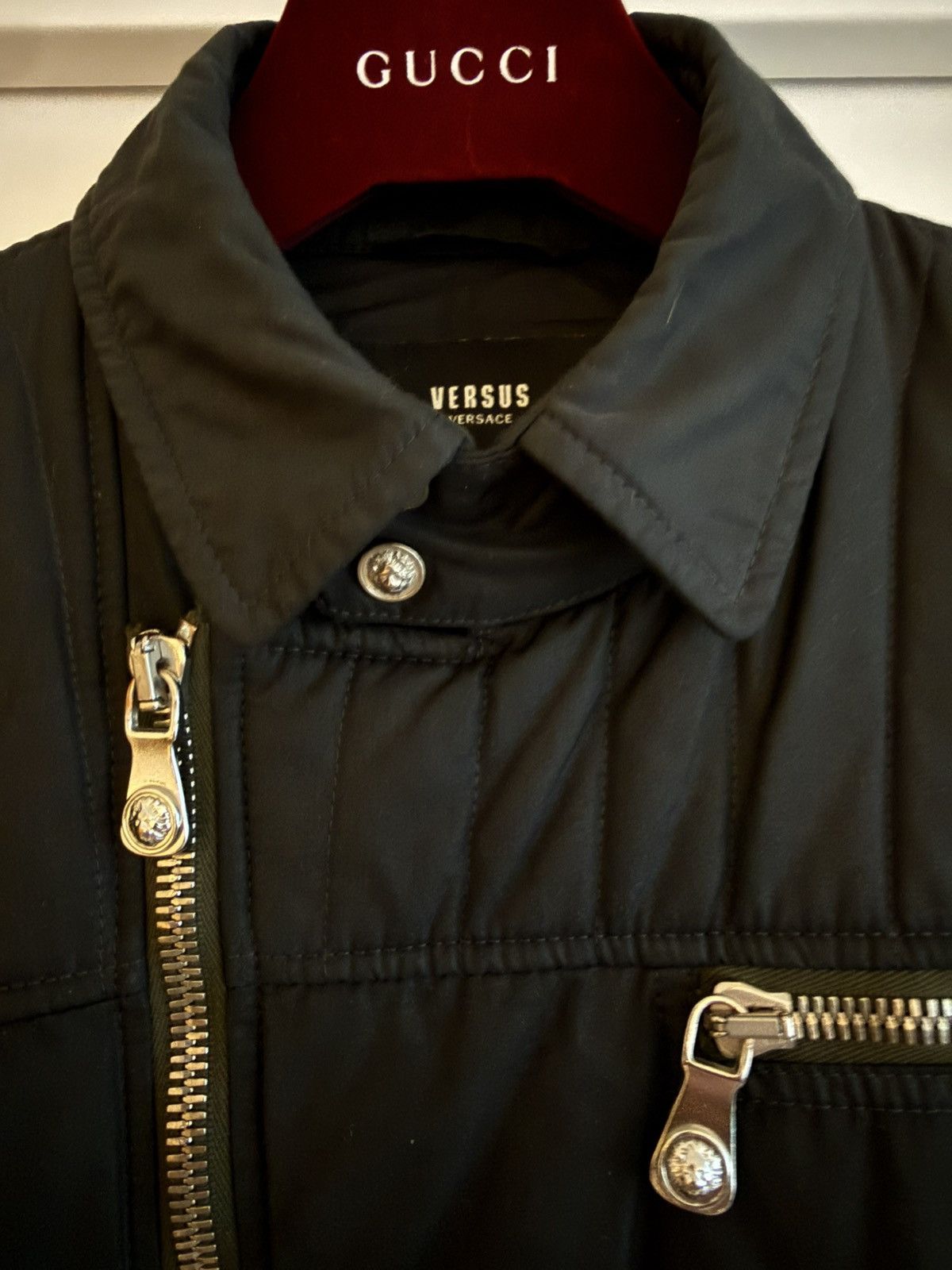 Versace Versace Biker Puffer Jacket Size US M / EU 48-50 / 2 - 4 Thumbnail