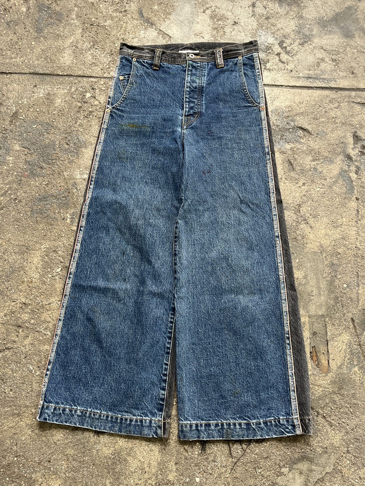 Doublet Doublet AW18 Selvedge Line Jeans (unisex) Size US 31 - 17 Thumbnail