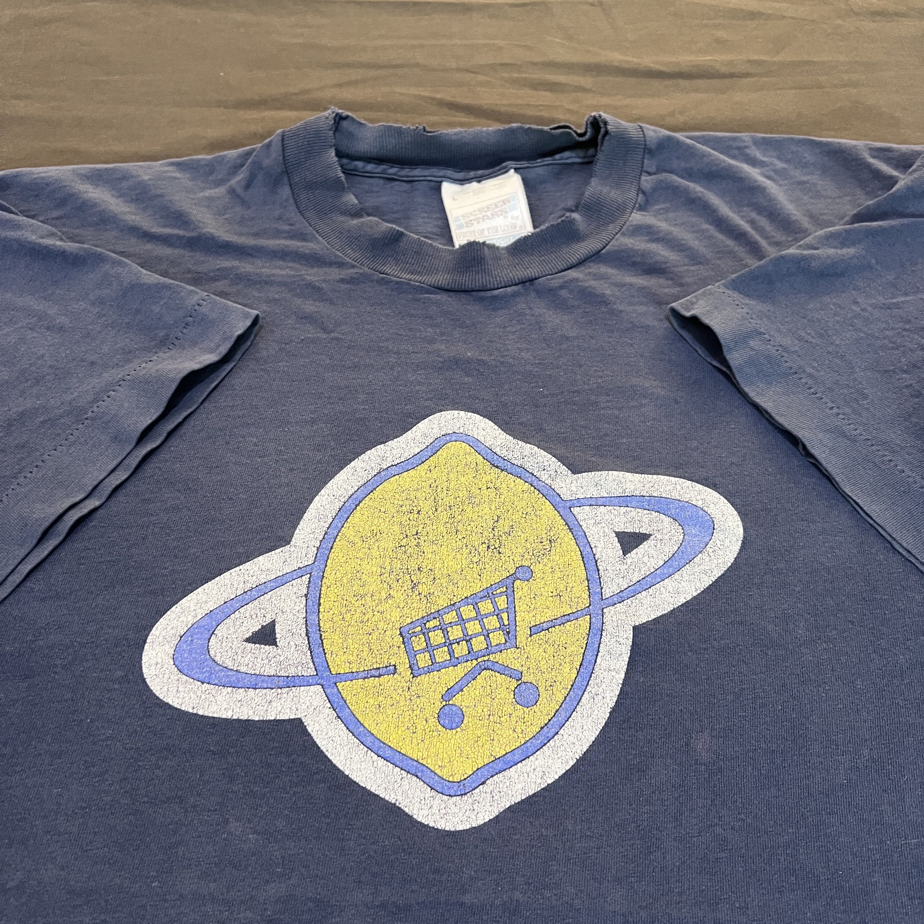 Band Tees Vintage 90s U2 PopMart World Tour Promo Tee Thrashed Faded Size US L / EU 52-54 / 3 - 1 Thumbnail