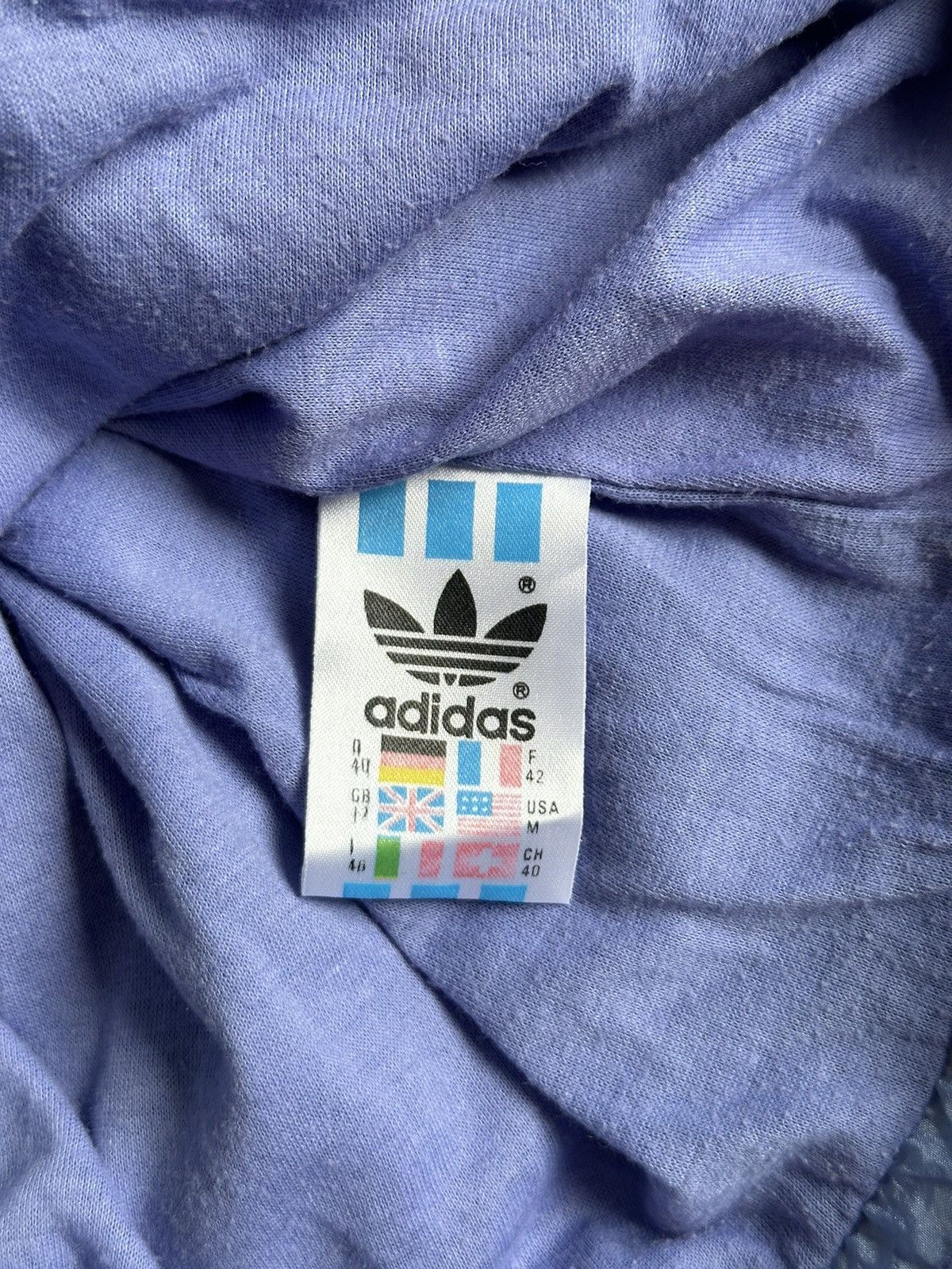 Adidas Vintage 80s Adidas Nylon Tracksuit Jacket Pants Size M Size US M / EU 48-50 / 2 - 12 Thumbnail