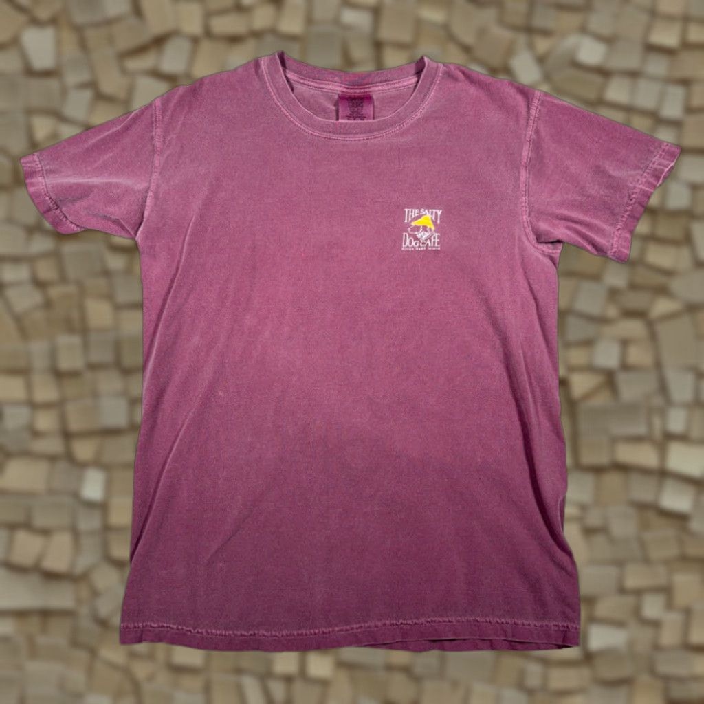 Comfort Colors Salty Dog Cafe Shirt Purple Hilton Head Island Y2K Comfort Colors Small Adult Short Sleeve Crew Neck Cotton Size US S / EU 44-46 / 1 - 1 Thumbnail