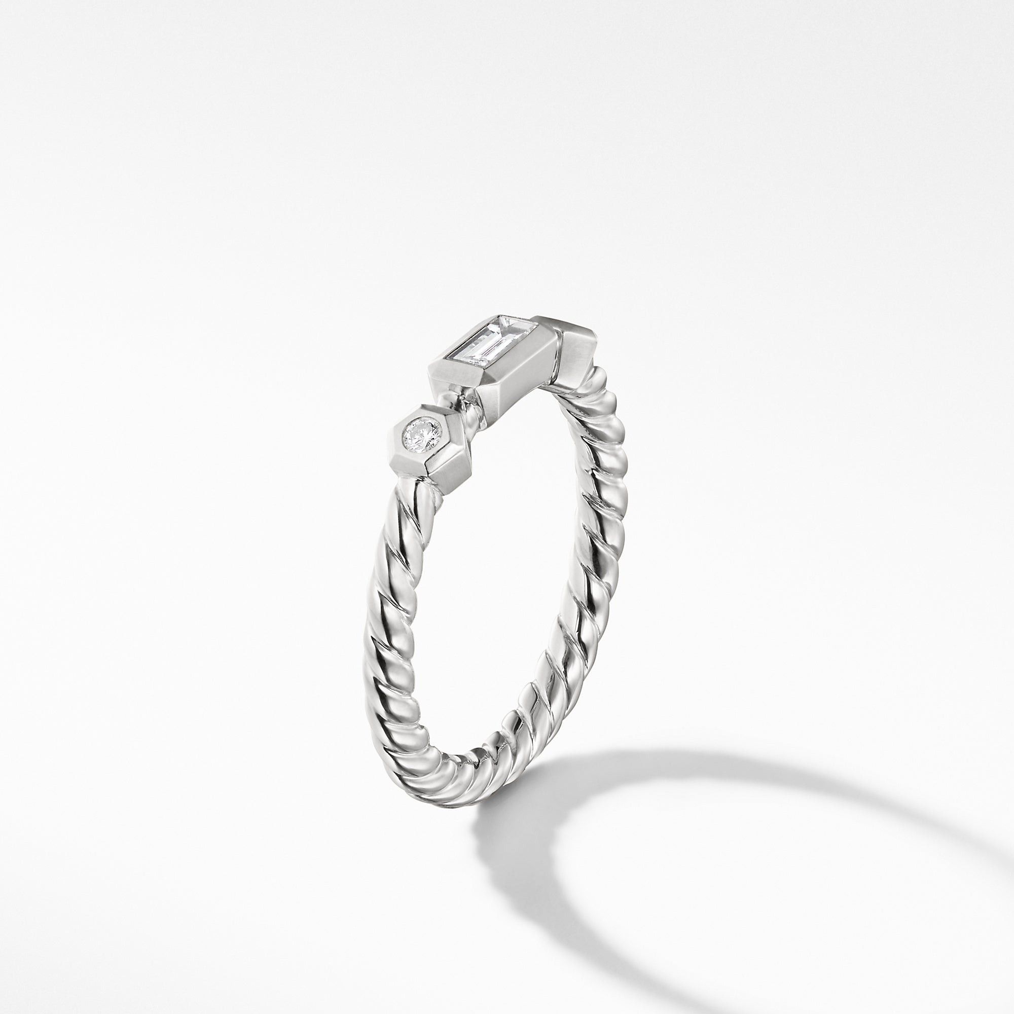 David Yurman o1w1db10325 R14016D Ring with Diamonds Size ONE SIZE - 3 Thumbnail