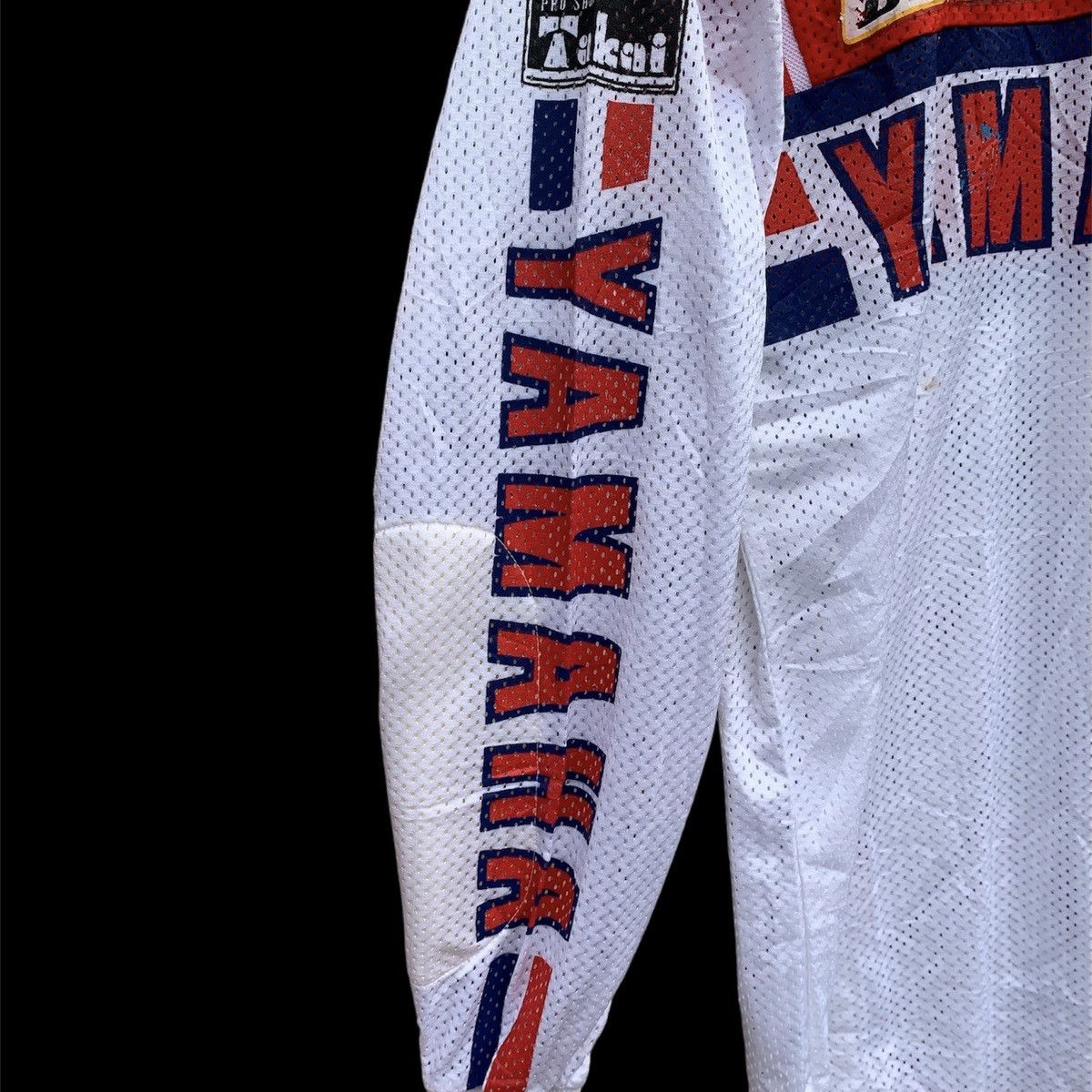 Japanese Brand × Vintage × Yamaha Vintage yamaha motocross jersey Size US M / EU 48-50 / 2 - 9 Thumbnail