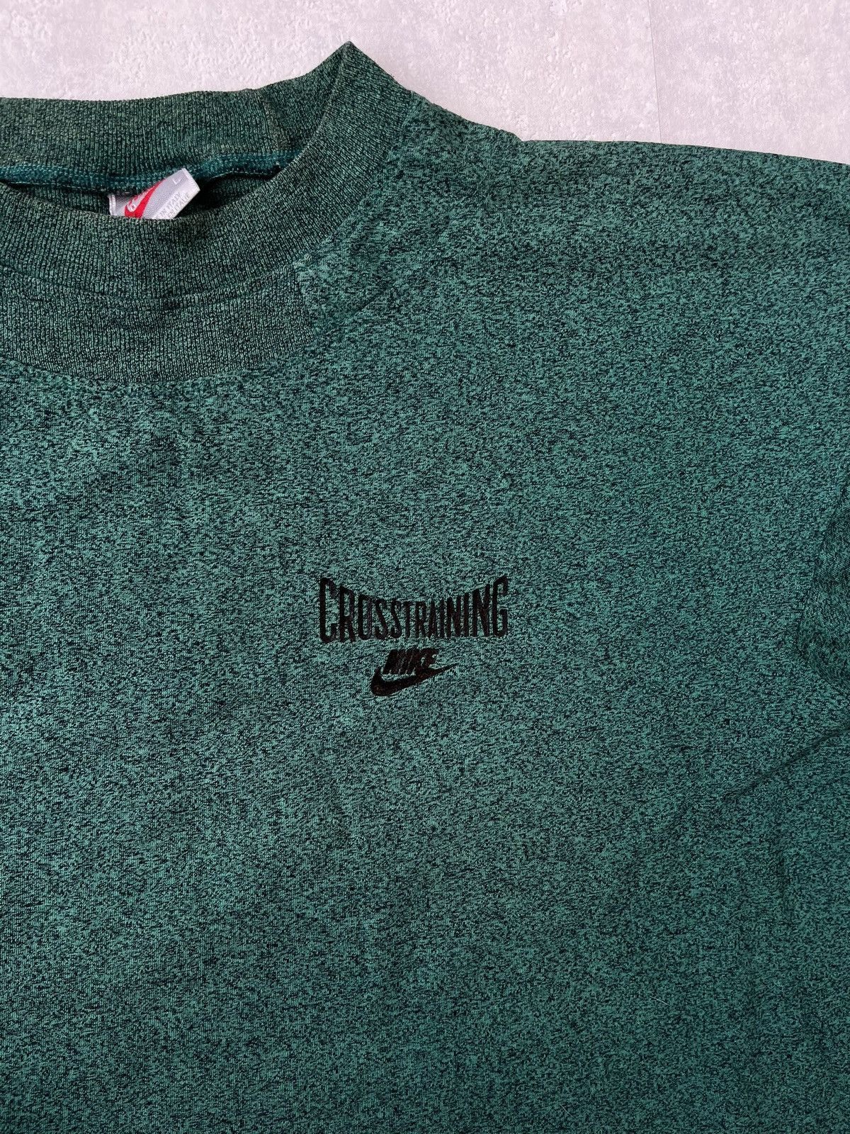 Nike × Vintage 90s Nike Crosstraining Vintage Y2K Oversized Sweatshirt Size US L / EU 52-54 / 3 - 4 Thumbnail