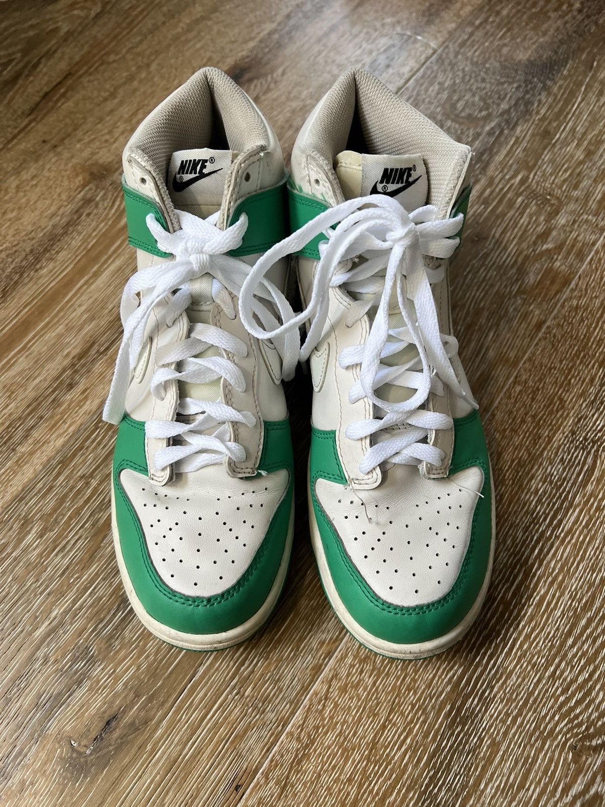 Nike Nike dunk high phantom stadium green (gs) Size US 8.5 / IT 38.5 - 2 Thumbnail