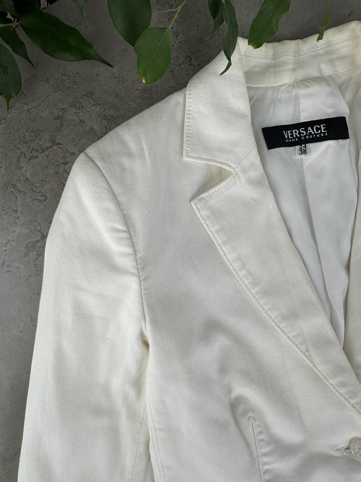 Versace Versace Vintage Blazer Jacket Size XS / US 0-2 / IT 36-38 - 3 Thumbnail