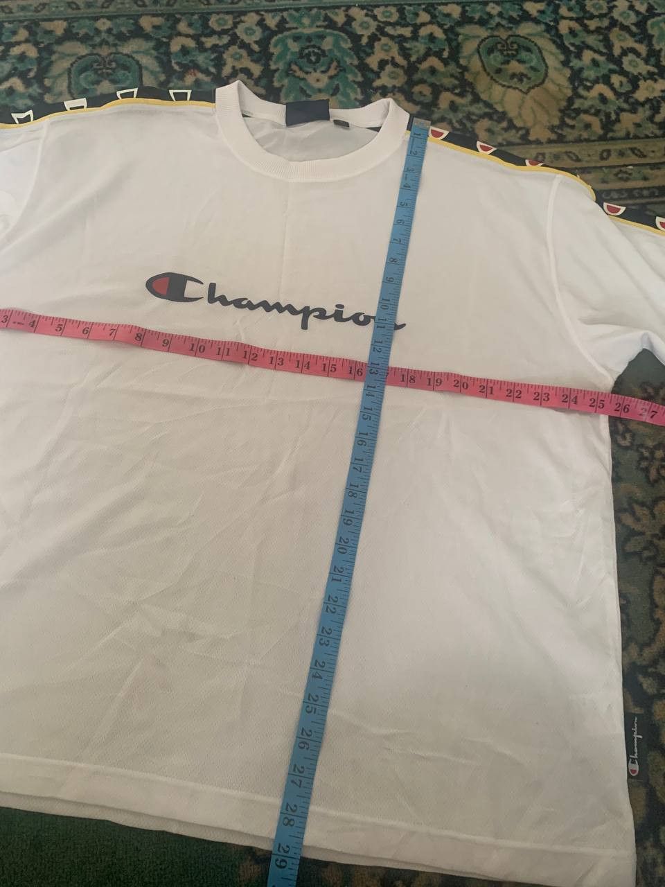 Champion Vintage Champion Spell Out Logo Polyester Shirt Sportswear Size US XL / EU 56 / 4 - 6 Thumbnail