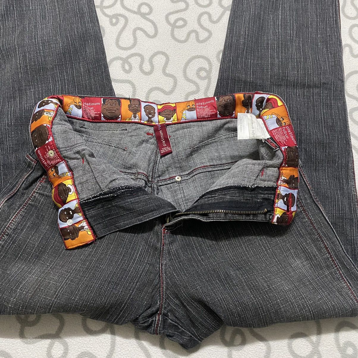 Fubu Vintage Platinum Fubu Baggy Jeans Russell Size US 30 / EU 46 - 19 Thumbnail