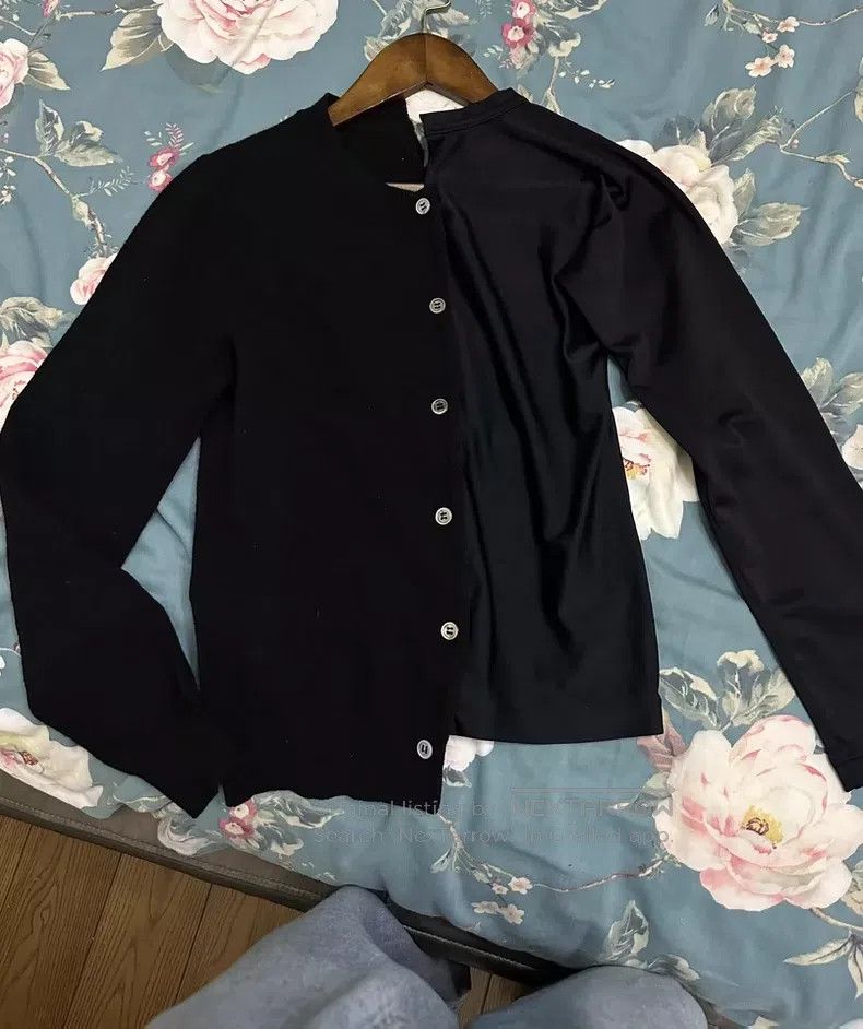 Comme des Garcons Comme Des Garcons Knit cardigan, mixed materials Size XS / US 0-2 / IT 36-38 - 2 Thumbnail