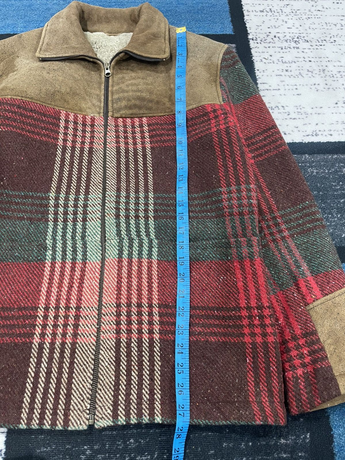 Beams Plus × Vintage Vintage Beams Y.Akamine Plaid Wool Jacket Size US L / EU 52-54 / 3 - 19 Thumbnail