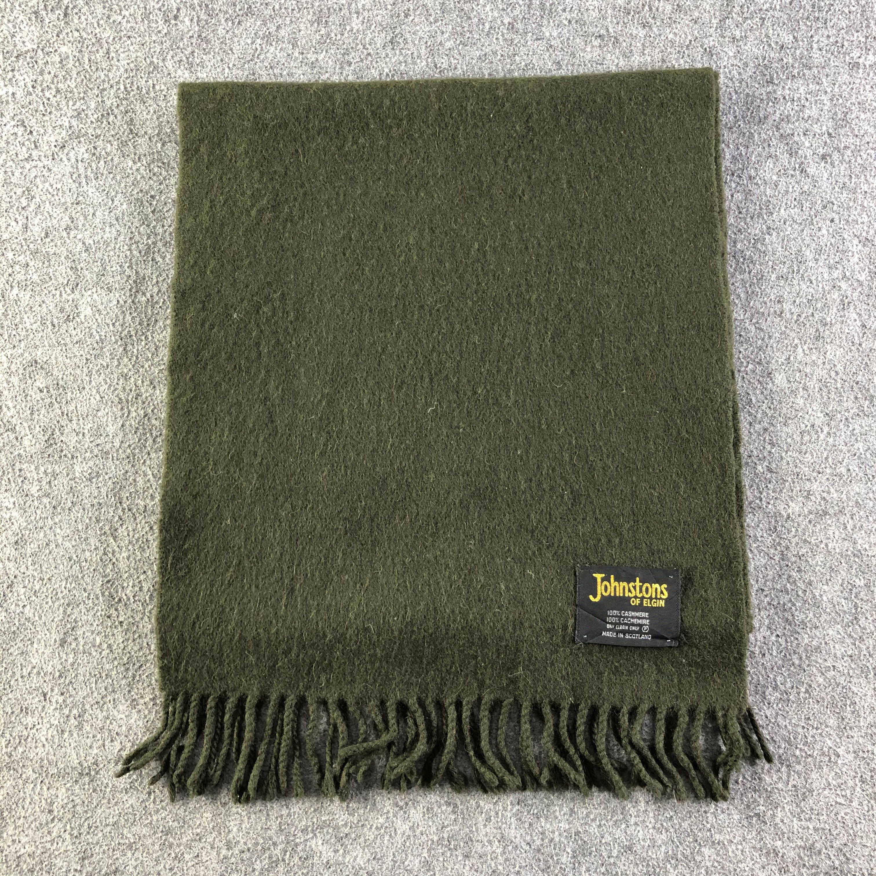 Johnstons Of Elgin Johnstons Of Elgin Cashmere Scarf / Muffler / Neckwear P597 Size ONE SIZE - 3 Thumbnail