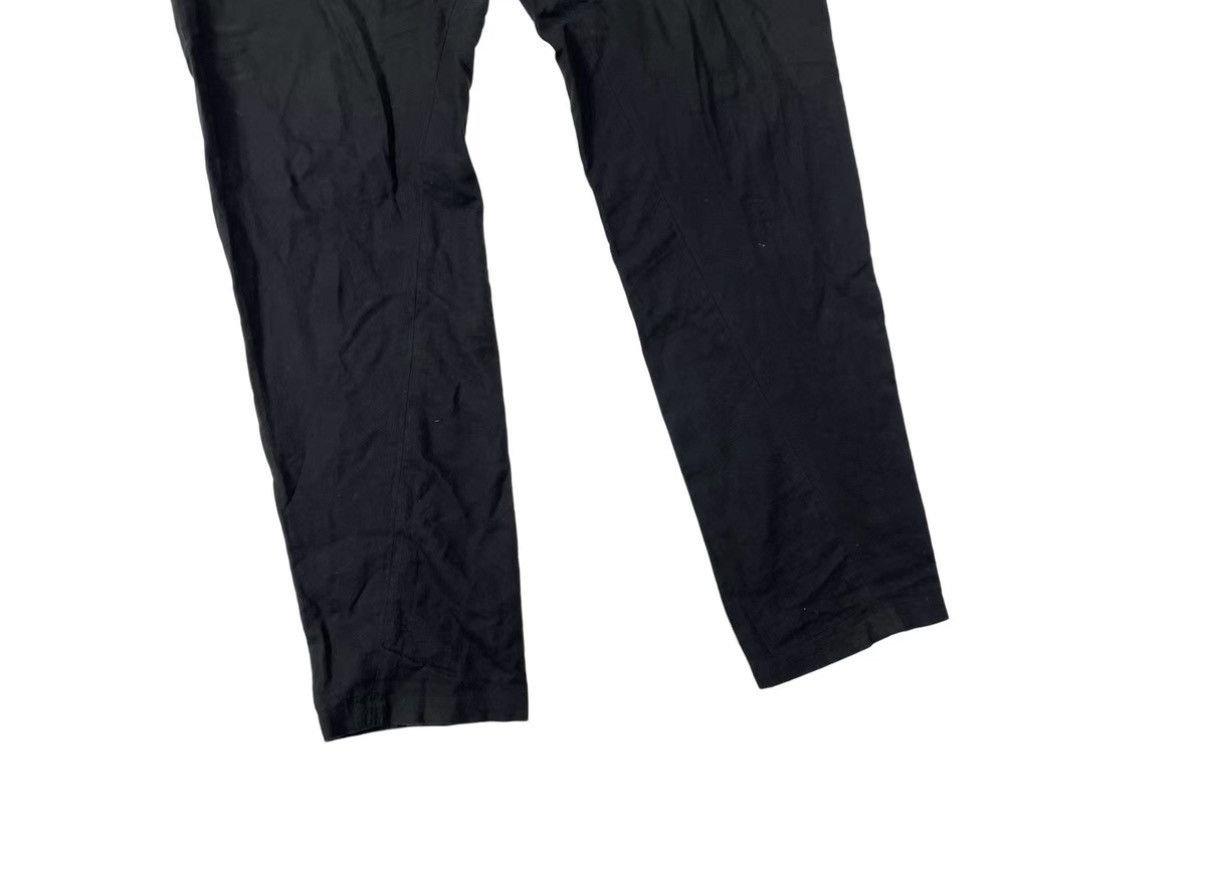 Ann Demeulemeester Ann Demeulemeester Black Straight-Leg Trousers J31 Size US 32 / EU 48 - 4 Thumbnail