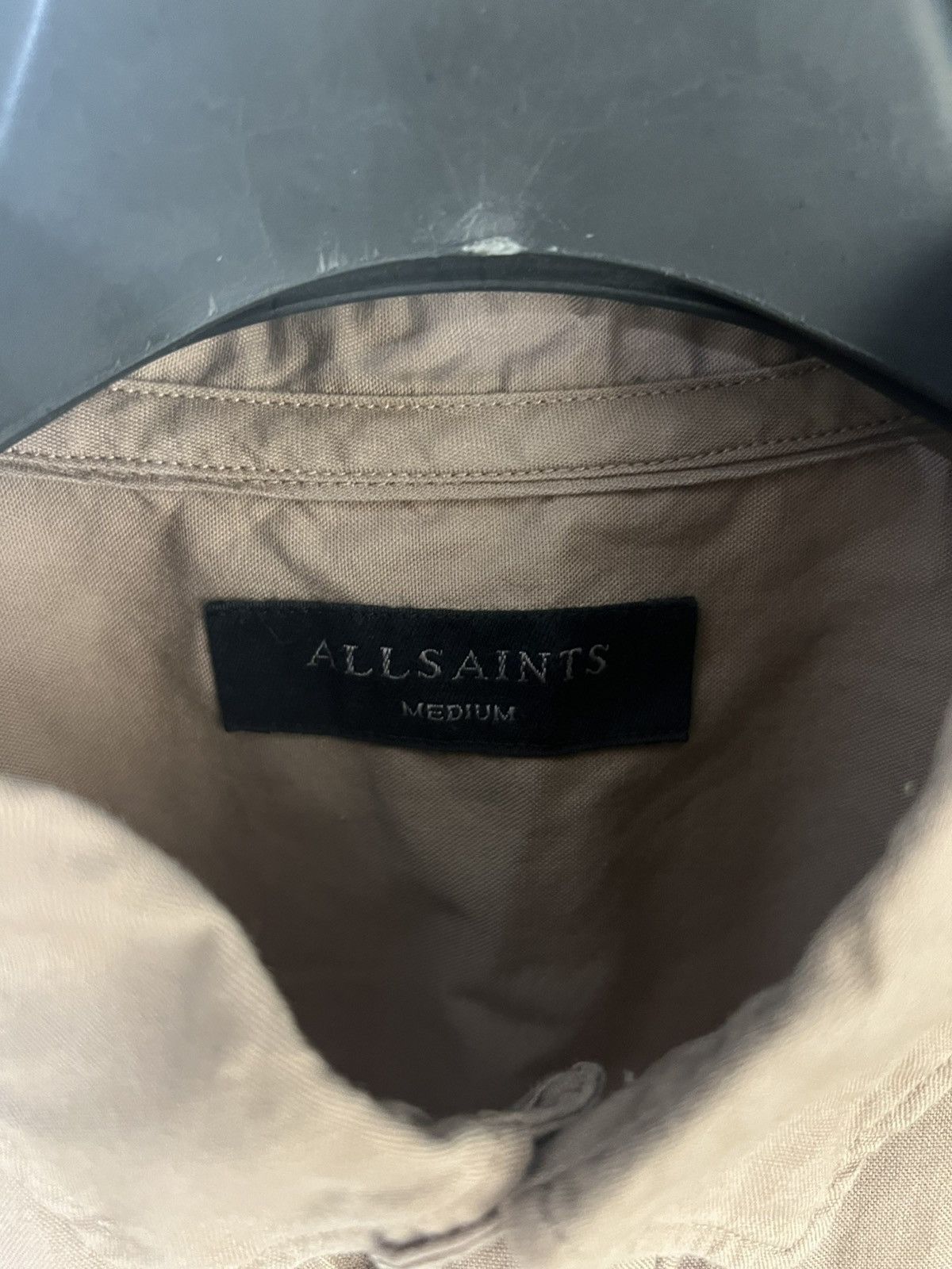 Allsaints × Vintage VERY RARE ALLSAINTS DESIGNER LONG SLEEVE SHIRT JAPAN STYLE Size US M / EU 48-50 / 2 - 3 Thumbnail