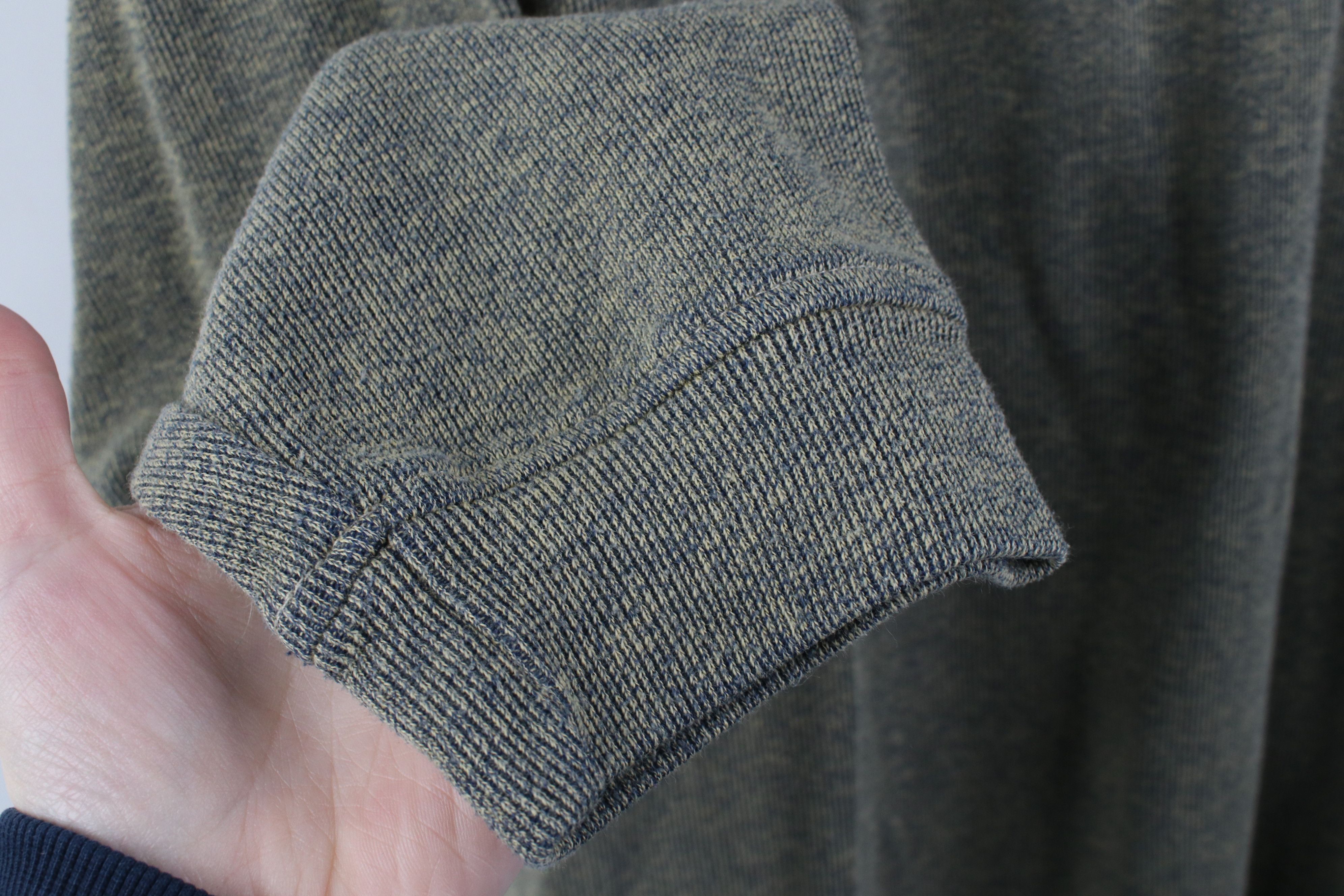 Vintage Vintage 90s Streetwear Ribbed Long Sleeve Henley T-Shirt Size US XXL / EU 58 / 5 - 6 Thumbnail