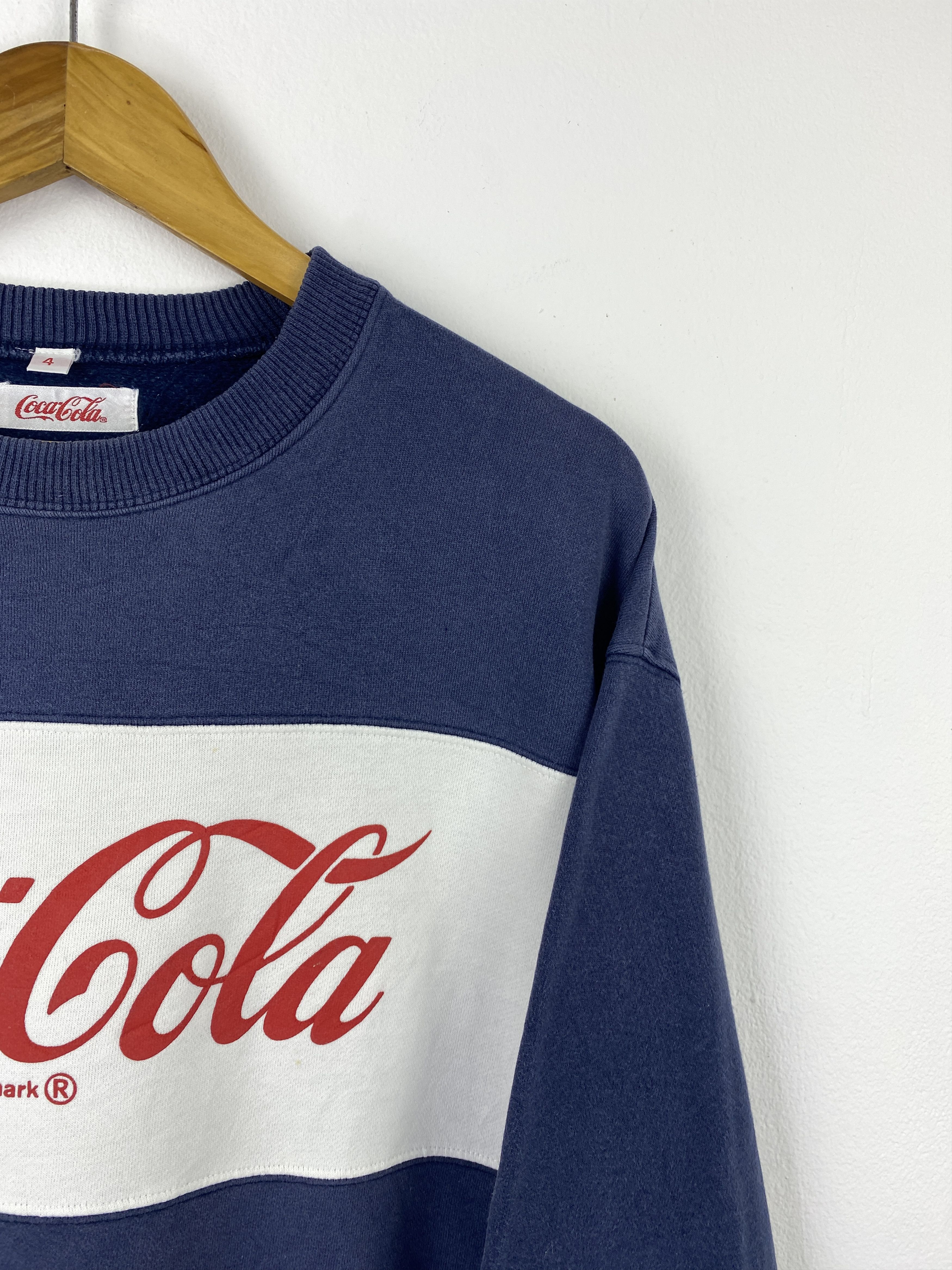 Coca Cola Vintage Coca Cola Spell Out Crewneck Sweatshirt SH0436 Size US XL / EU 56 / 4 - 7 Thumbnail